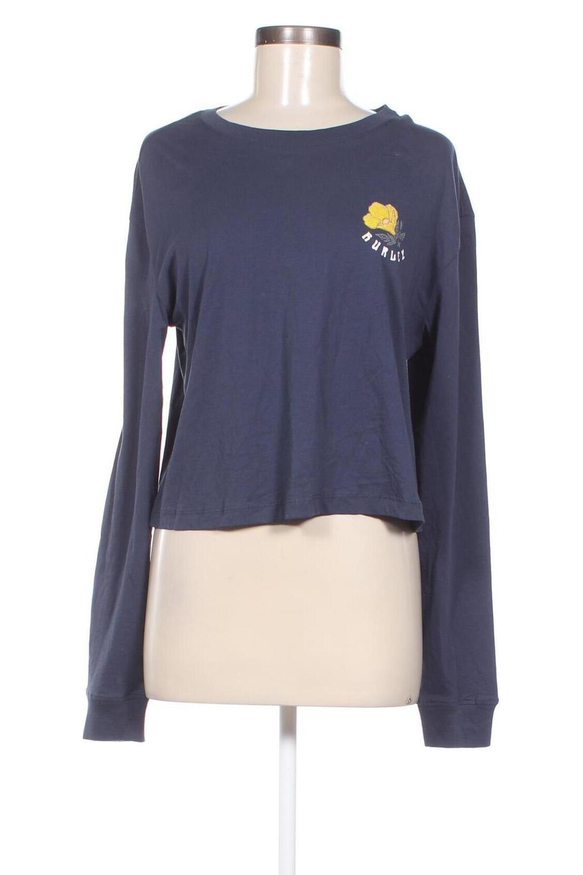 Γυναικεία μπλούζα Hurley, Μέγεθος S, Χρώμα Μπλέ, Τιμή 22,27 €