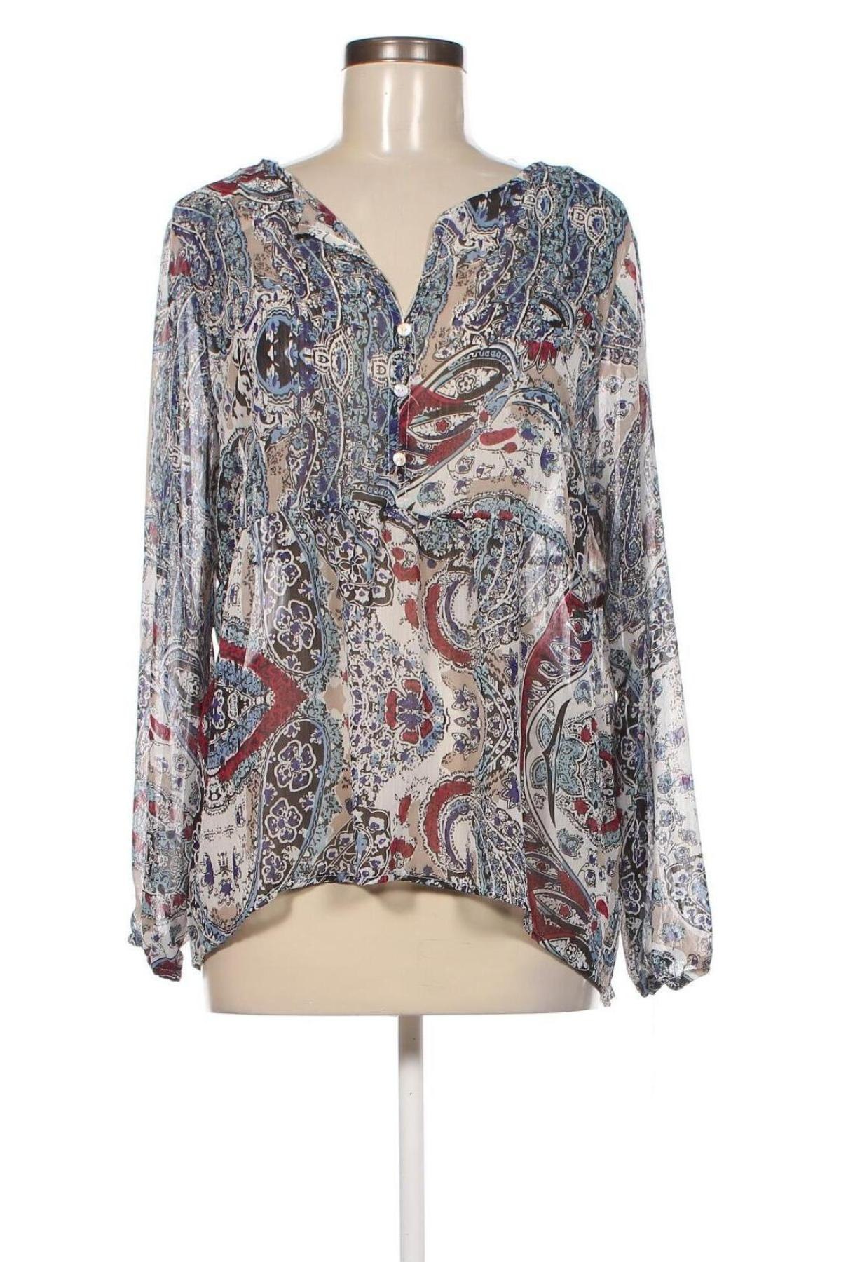 Damen Shirt Janina, Größe M, Farbe Mehrfarbig, Preis € 4,50