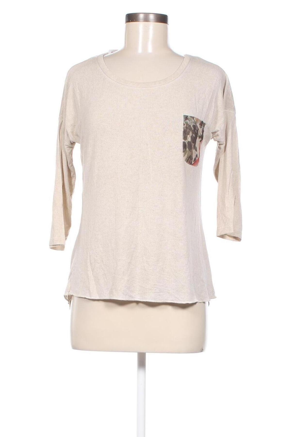 Γυναικεία μπλούζα Key Largo, Μέγεθος M, Χρώμα Καφέ, Τιμή 3,15 €