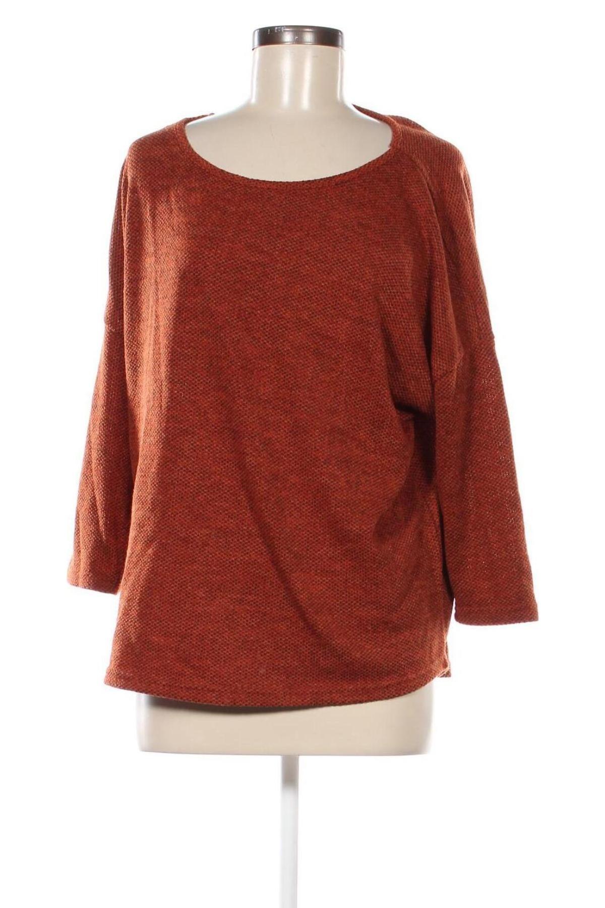 Дамска блуза Laura Torelli, Размер L, Цвят Оранжев, Цена 4,75 лв.