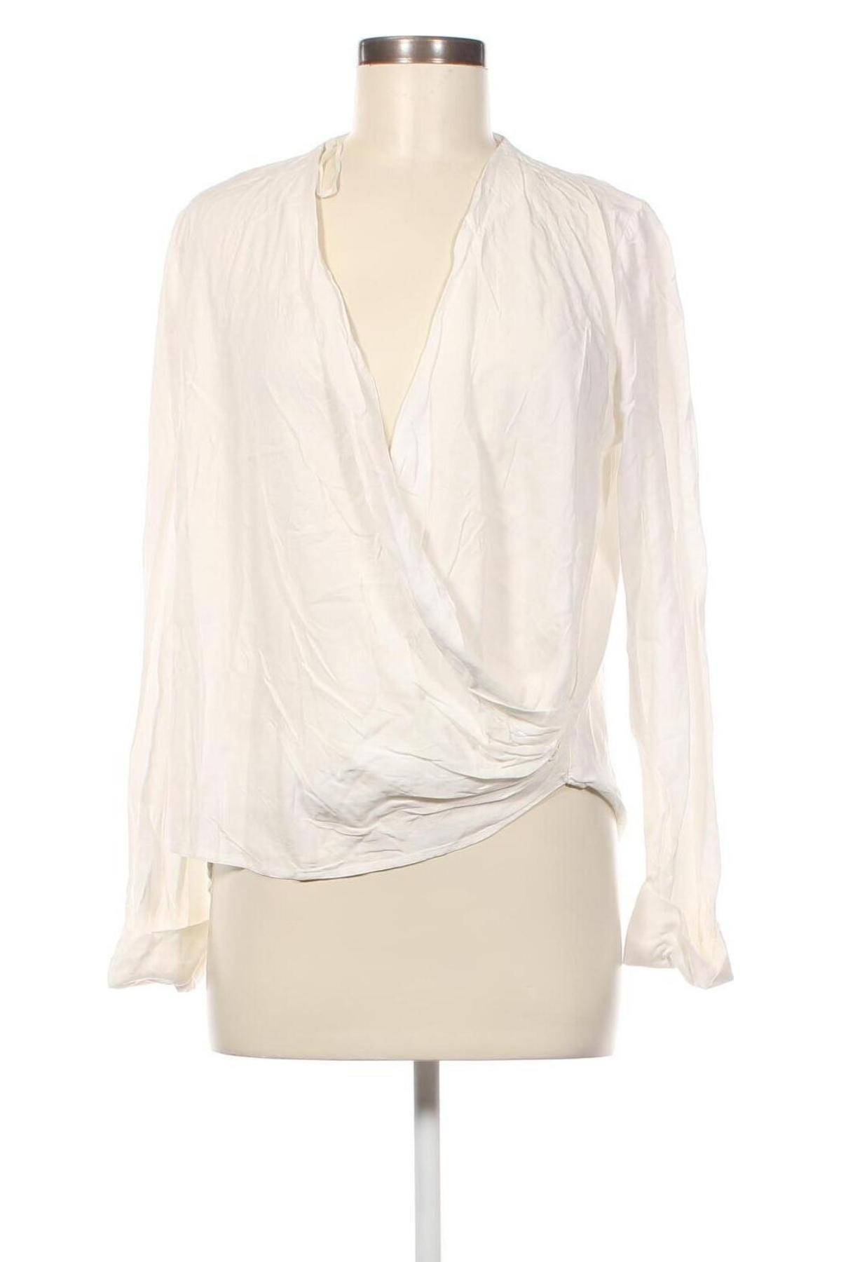 Γυναικεία μπλούζα Mango, Μέγεθος L, Χρώμα Λευκό, Τιμή 9,87 €
