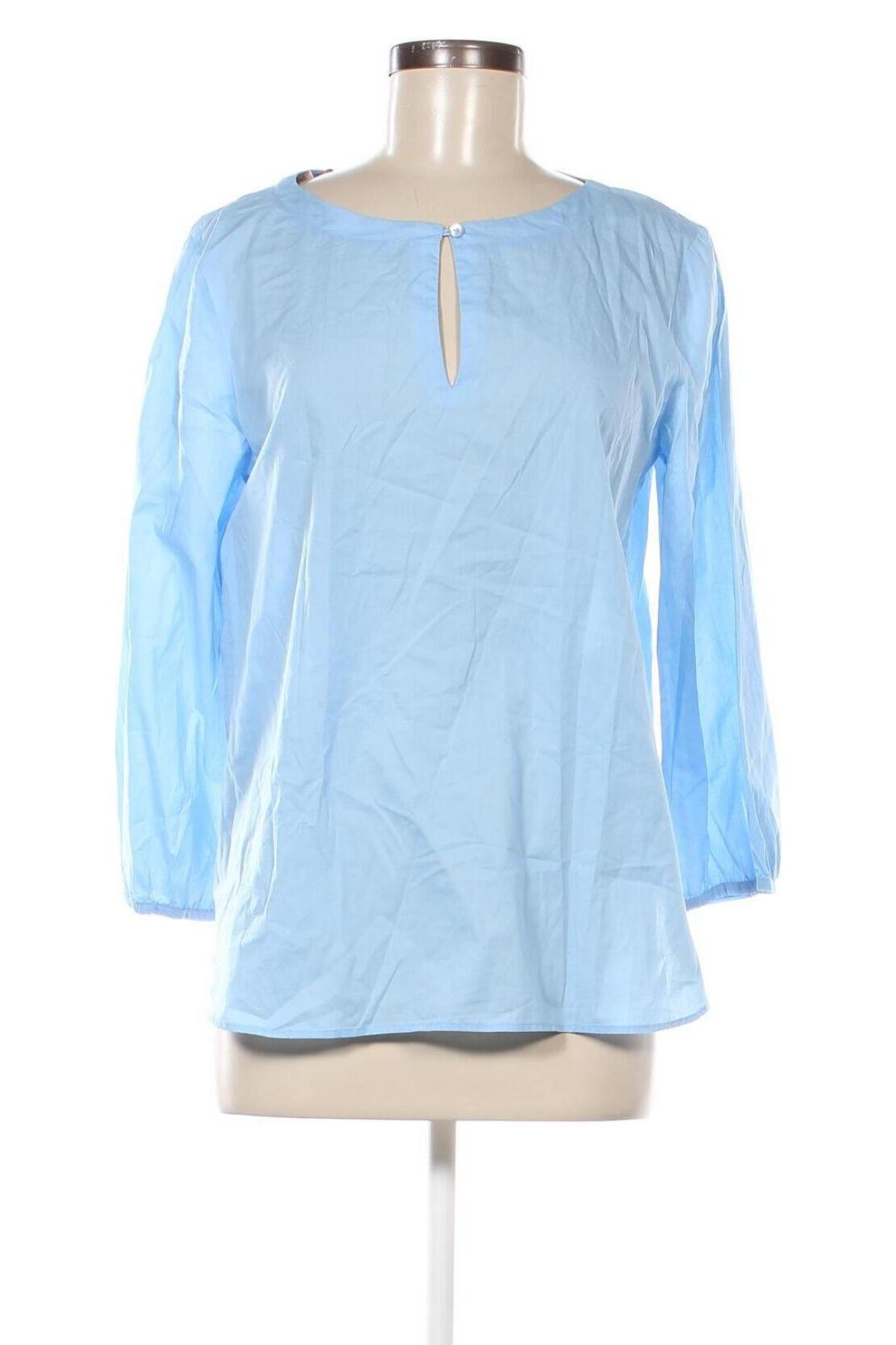 Γυναικεία μπλούζα Max Volmary, Μέγεθος M, Χρώμα Μπλέ, Τιμή 29,69 €