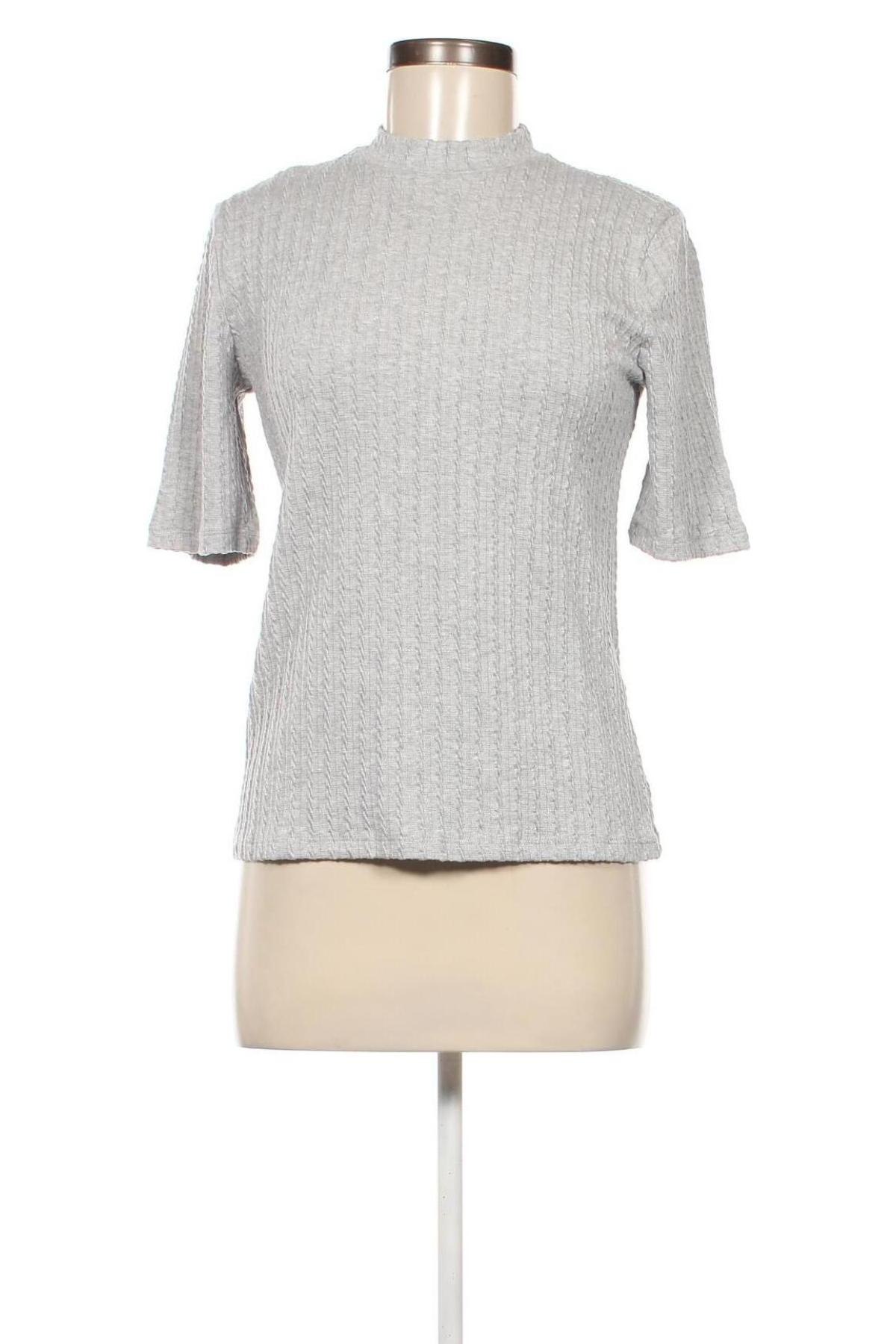 Γυναικεία μπλούζα Mohito, Μέγεθος L, Χρώμα Γκρί, Τιμή 4,67 €