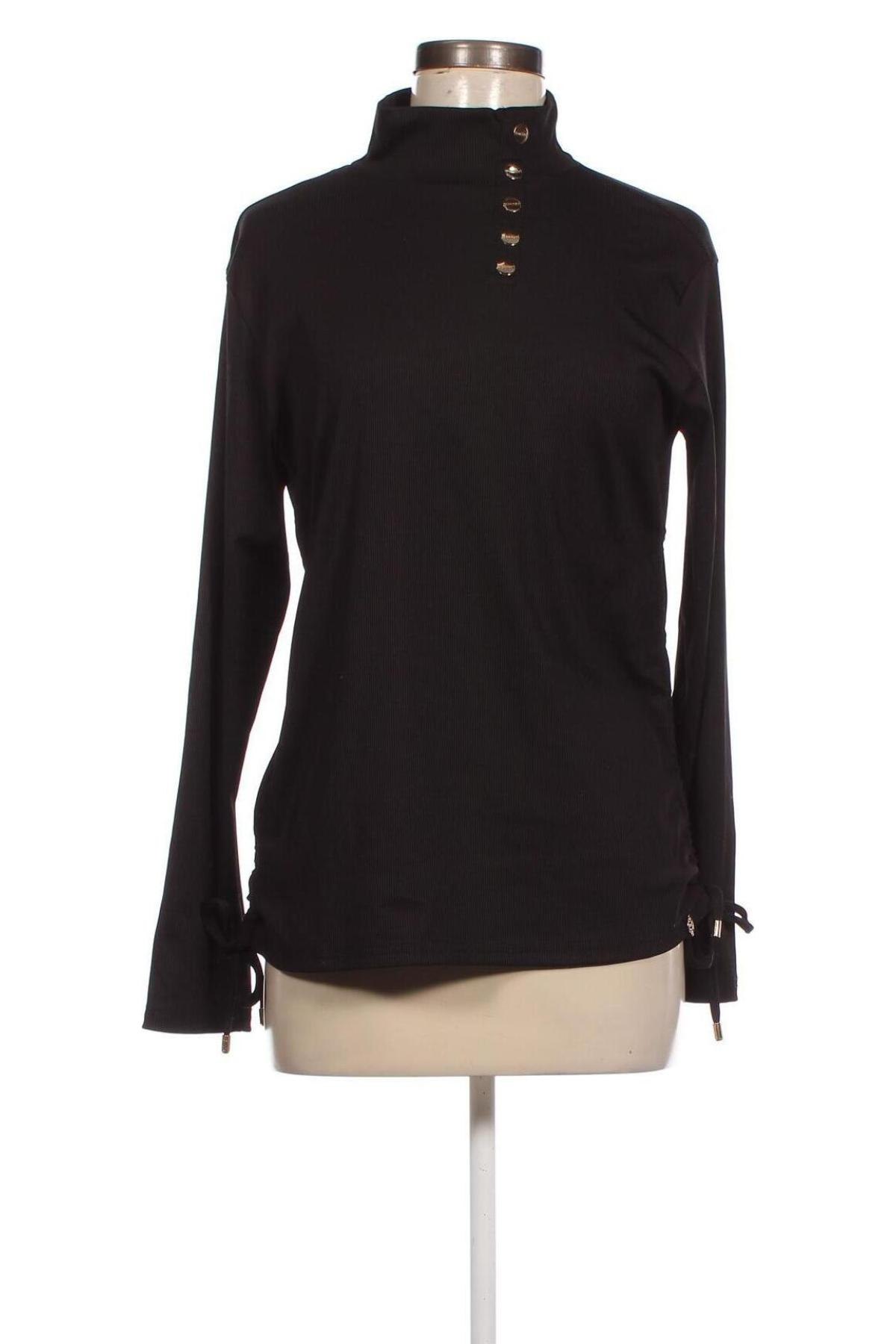Дамска блуза Monnari, Размер L, Цвят Черен, Цена 8,80 лв.