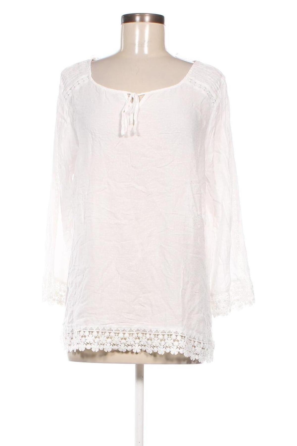 Дамска блуза Multiblu, Размер L, Цвят Бял, Цена 19,00 лв.