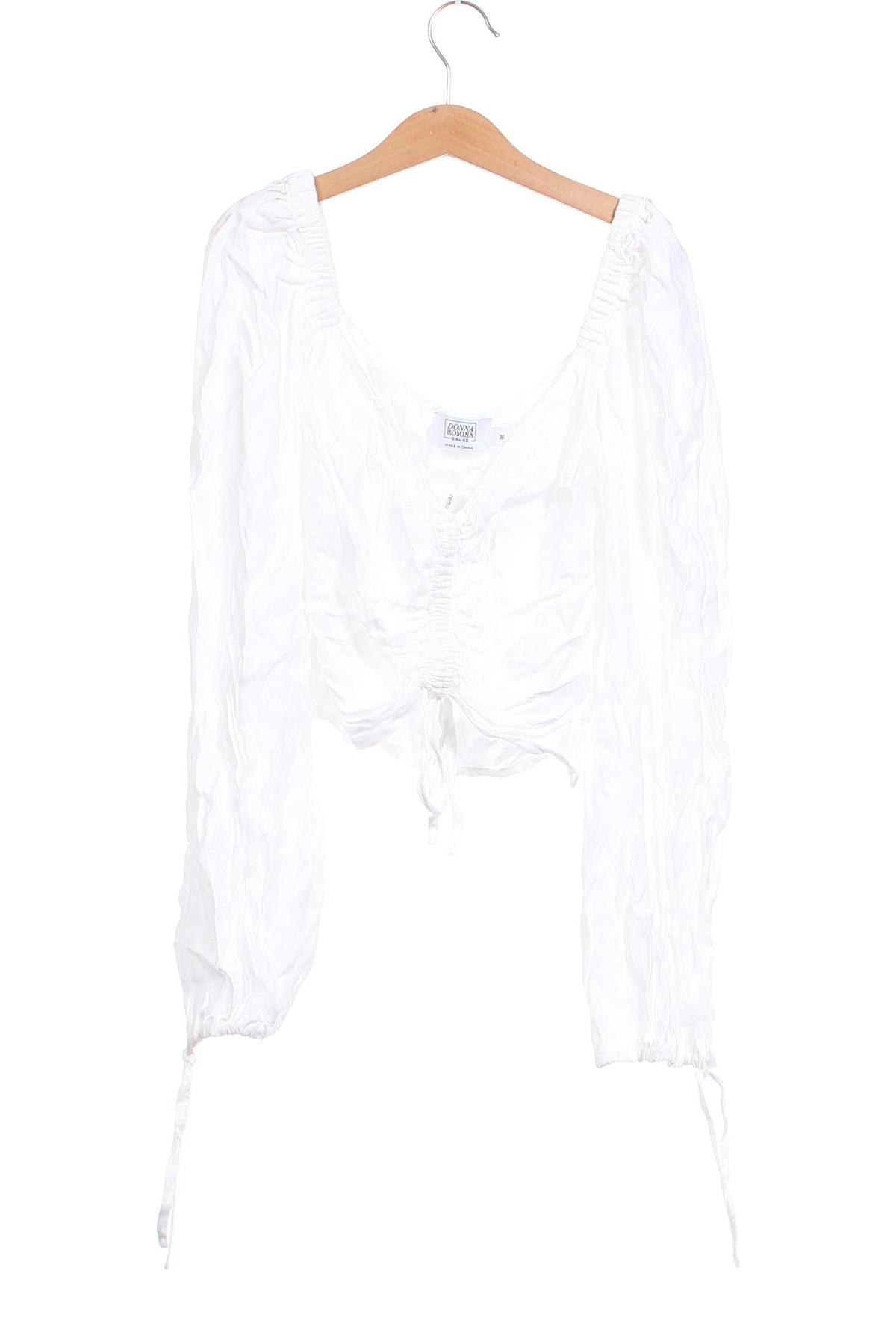 Damen Shirt NA-KD, Größe S, Farbe Weiß, Preis 9,46 €