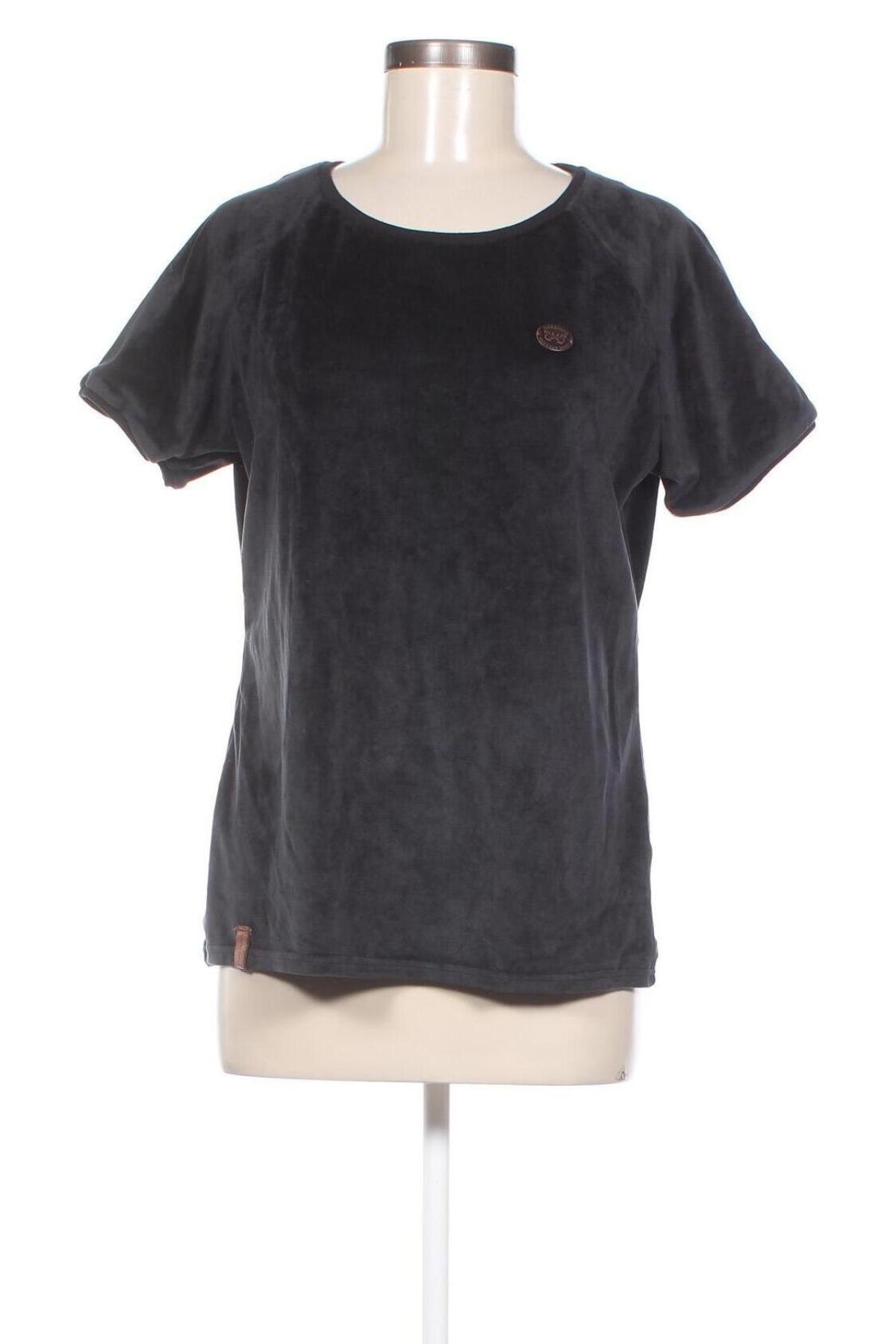 Γυναικεία μπλούζα Naketano, Μέγεθος L, Χρώμα Μαύρο, Τιμή 8,31 €
