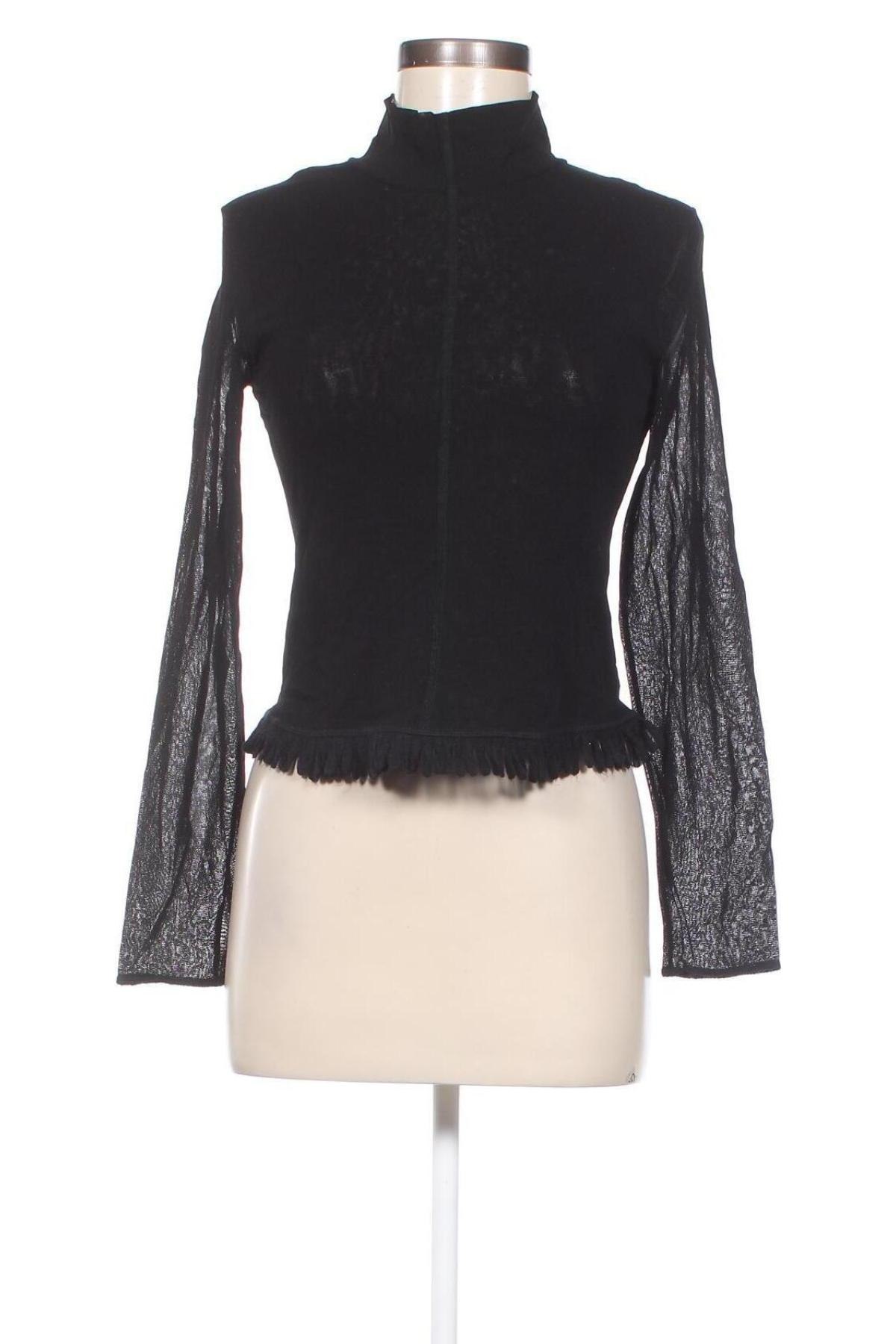Γυναικεία μπλούζα Nice Connection, Μέγεθος M, Χρώμα Μαύρο, Τιμή 6,96 €