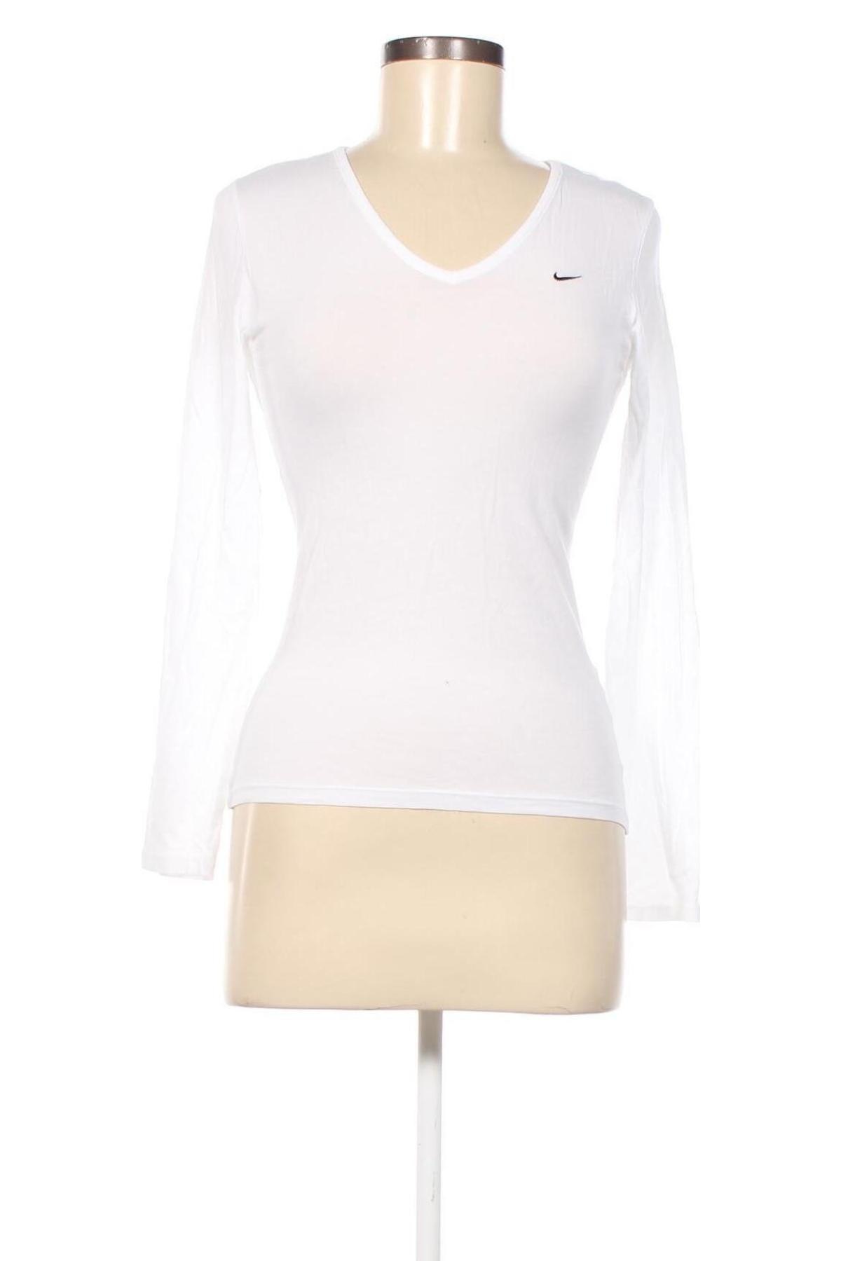Дамска блуза Nike, Размер M, Цвят Бял, Цена 34,00 лв.