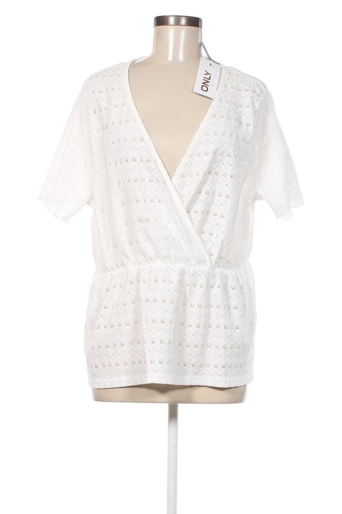 Damen Shirt ONLY, Größe 3XL, Farbe Weiß, Preis € 23,53