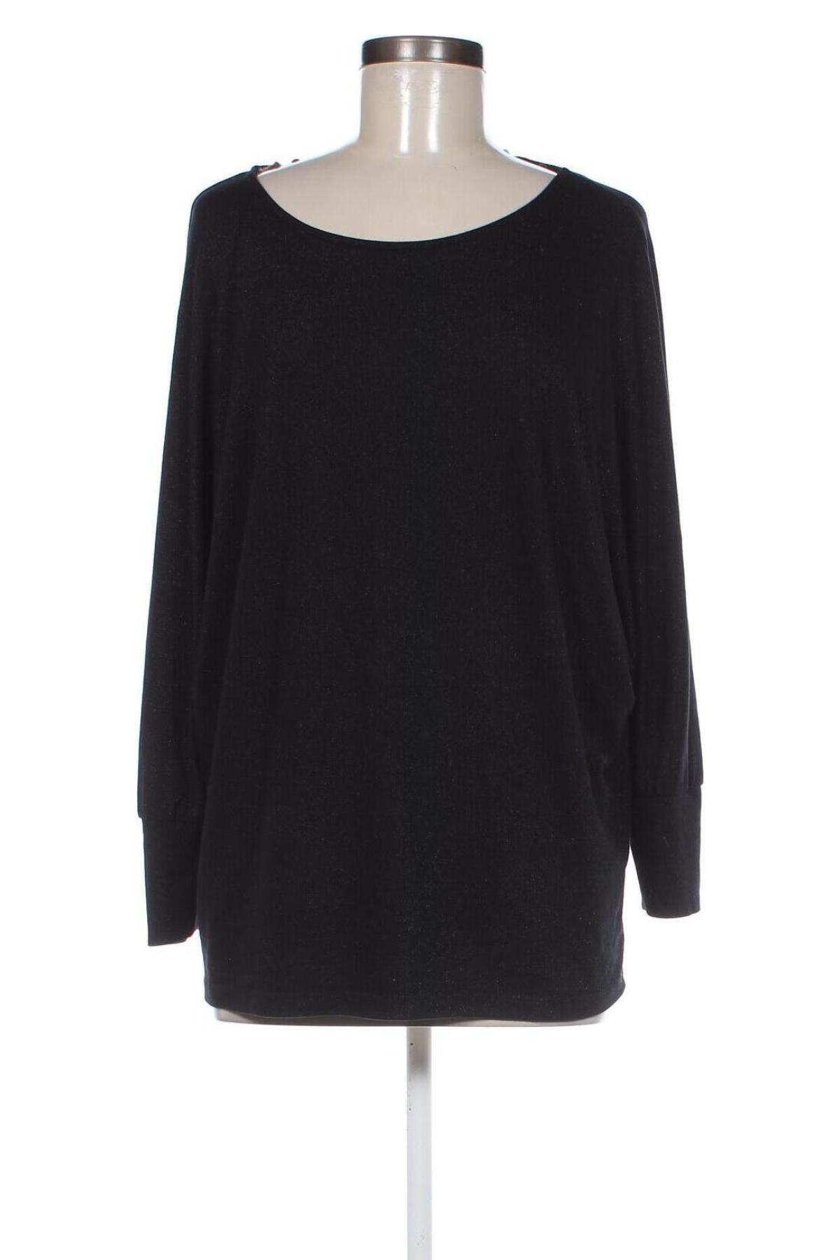 Γυναικεία μπλούζα Opus, Μέγεθος XL, Χρώμα Μαύρο, Τιμή 6,23 €