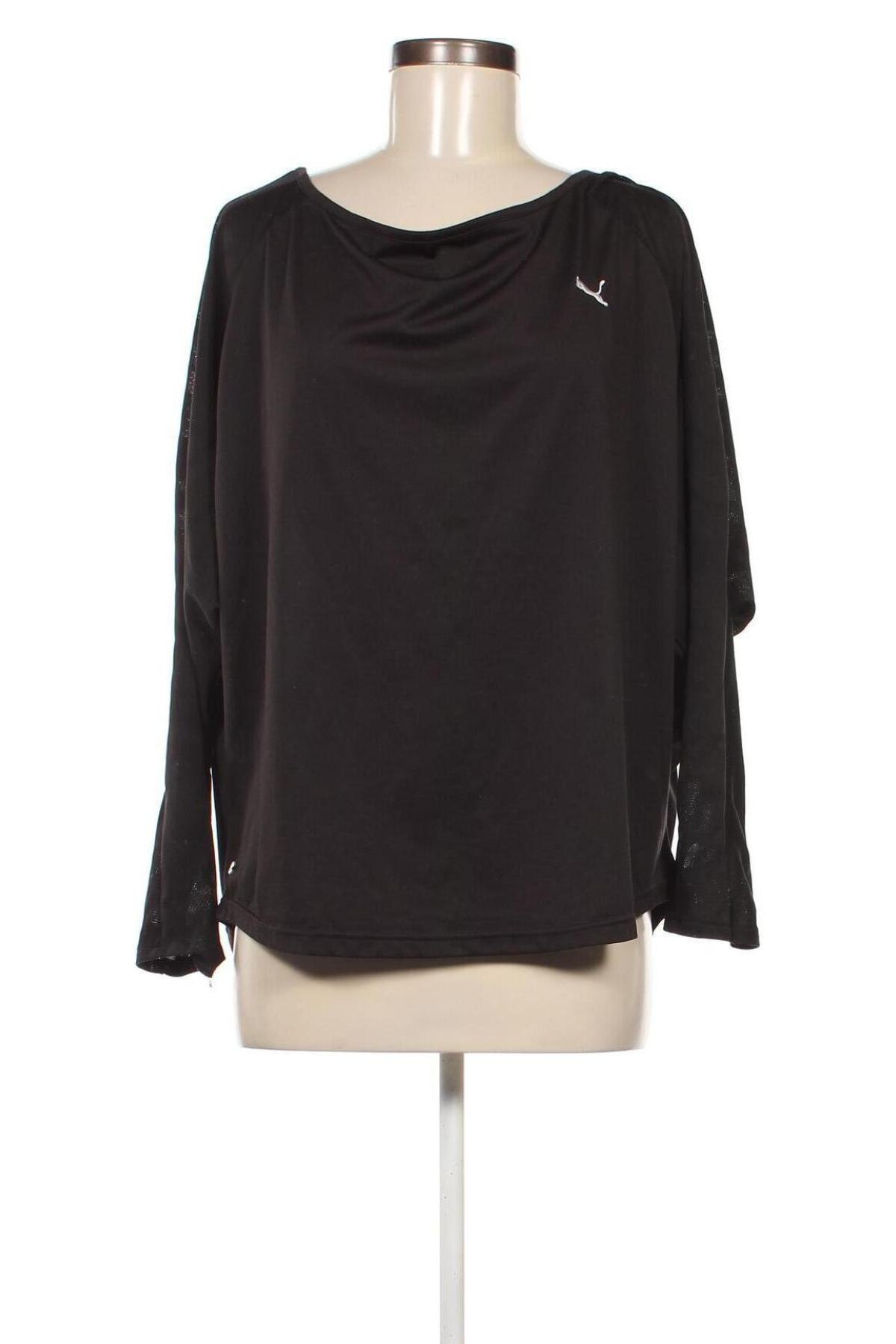 Γυναικεία μπλούζα PUMA, Μέγεθος M, Χρώμα Μαύρο, Τιμή 14,16 €