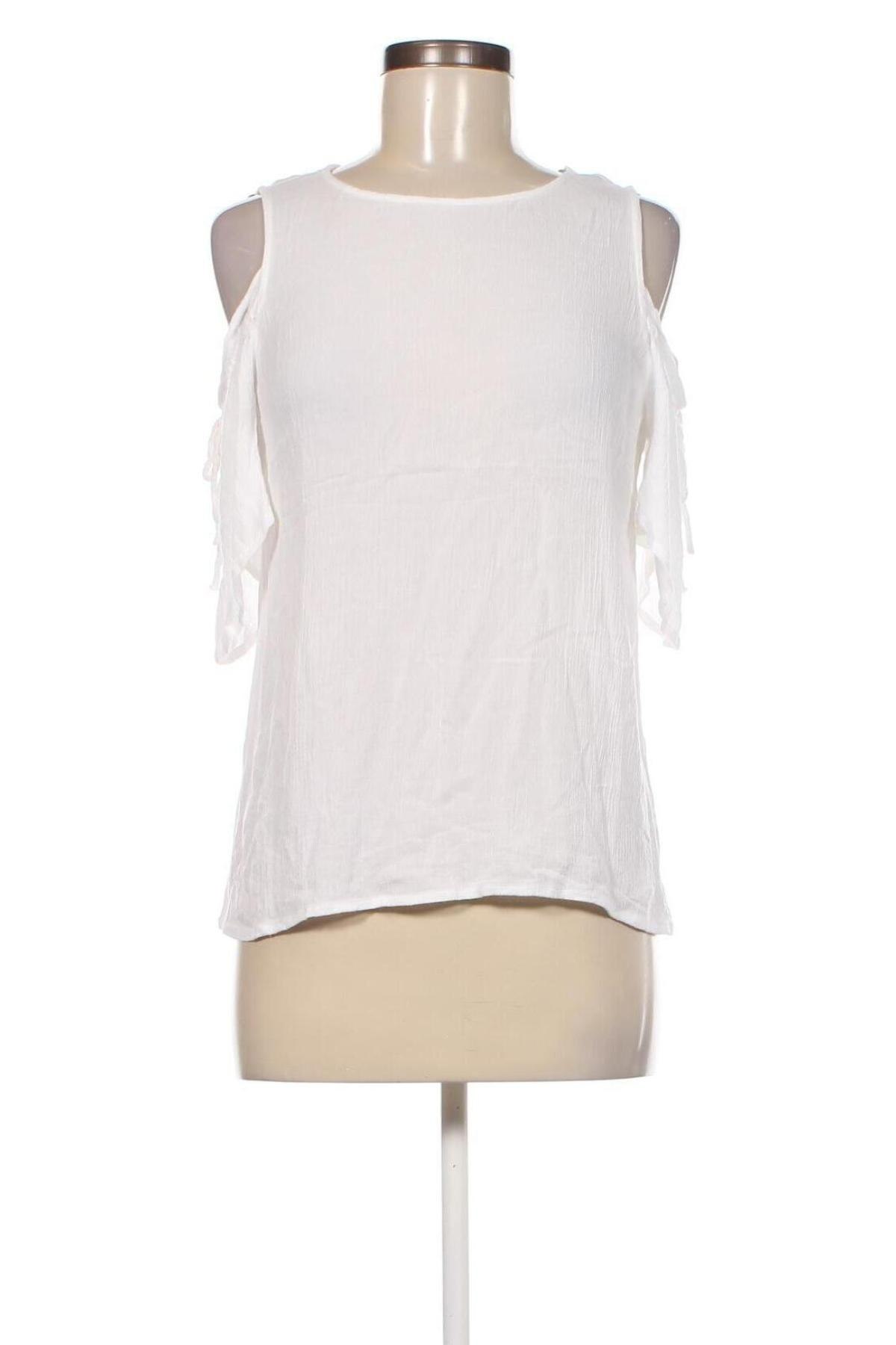 Дамска блуза Pieces, Размер M, Цвят Бял, Цена 10,00 лв.