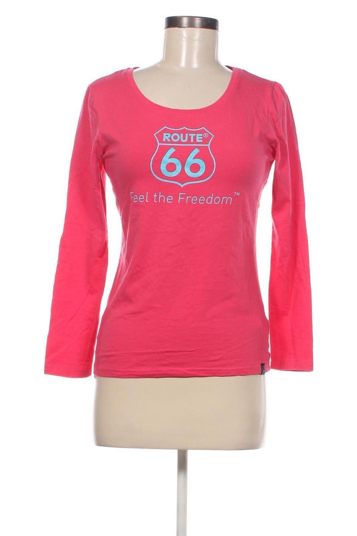 Γυναικεία μπλούζα Route 66, Μέγεθος S, Χρώμα Ρόζ , Τιμή 11,75 €