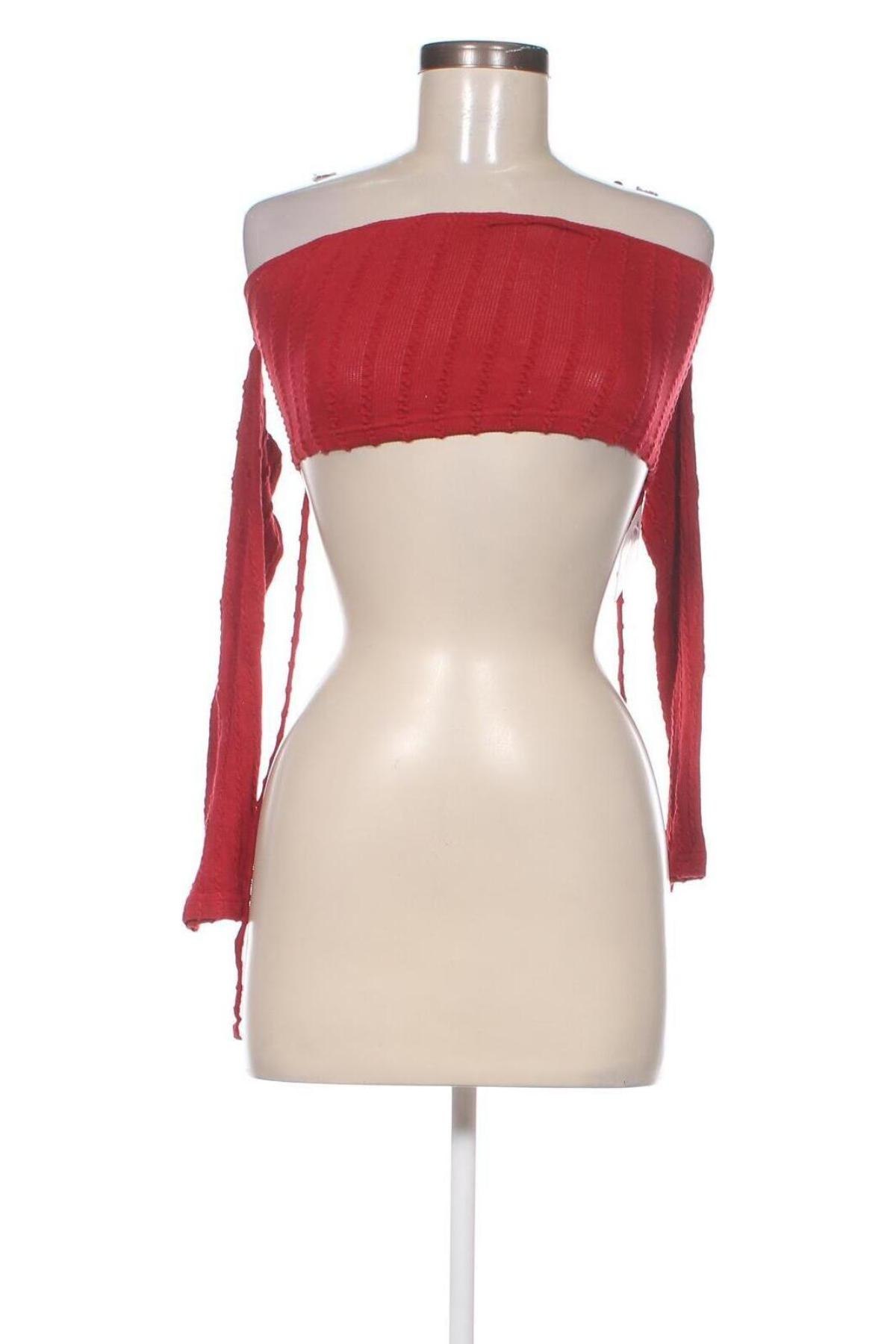 Γυναικεία μπλούζα SHEIN, Μέγεθος XS, Χρώμα Κόκκινο, Τιμή 2,00 €