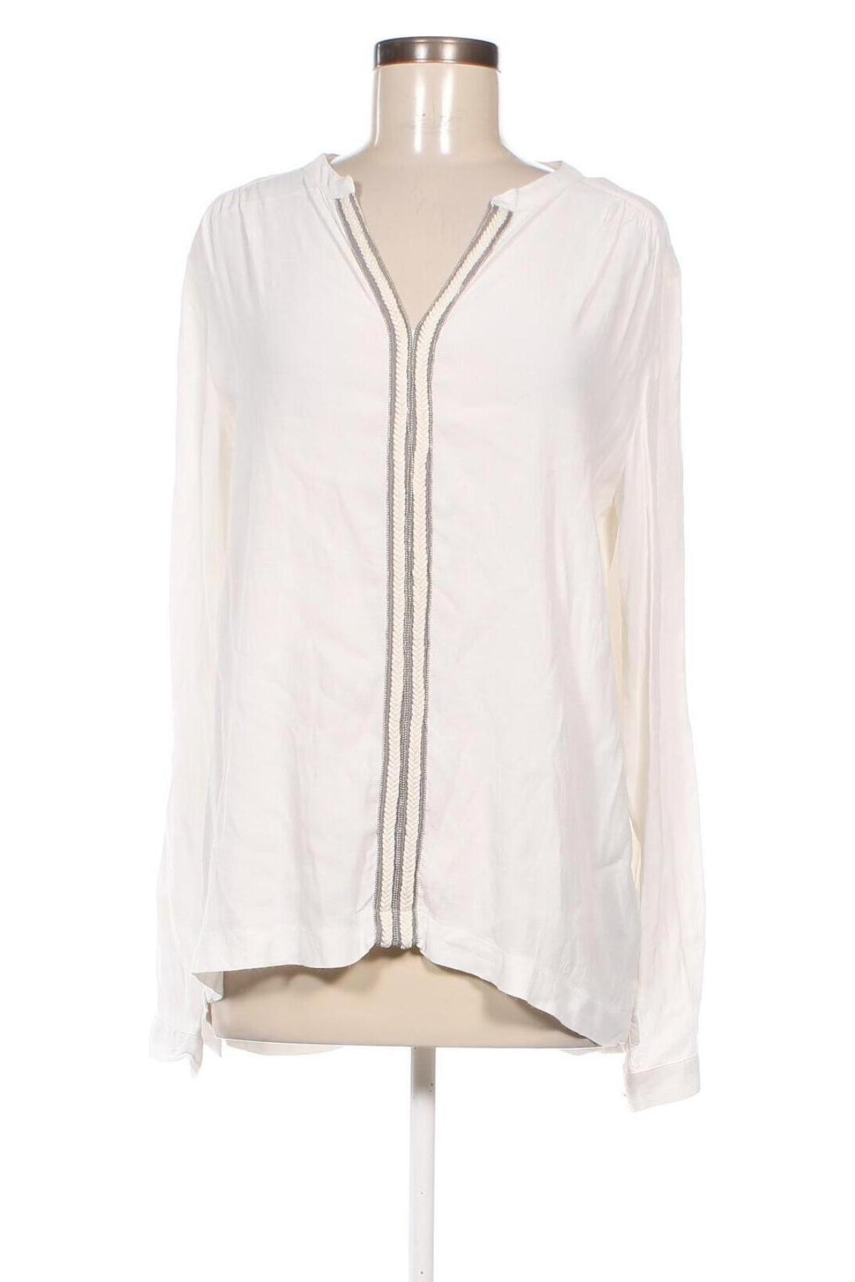 Damen Shirt Saint Tropez, Größe M, Farbe Weiß, Preis € 3,55