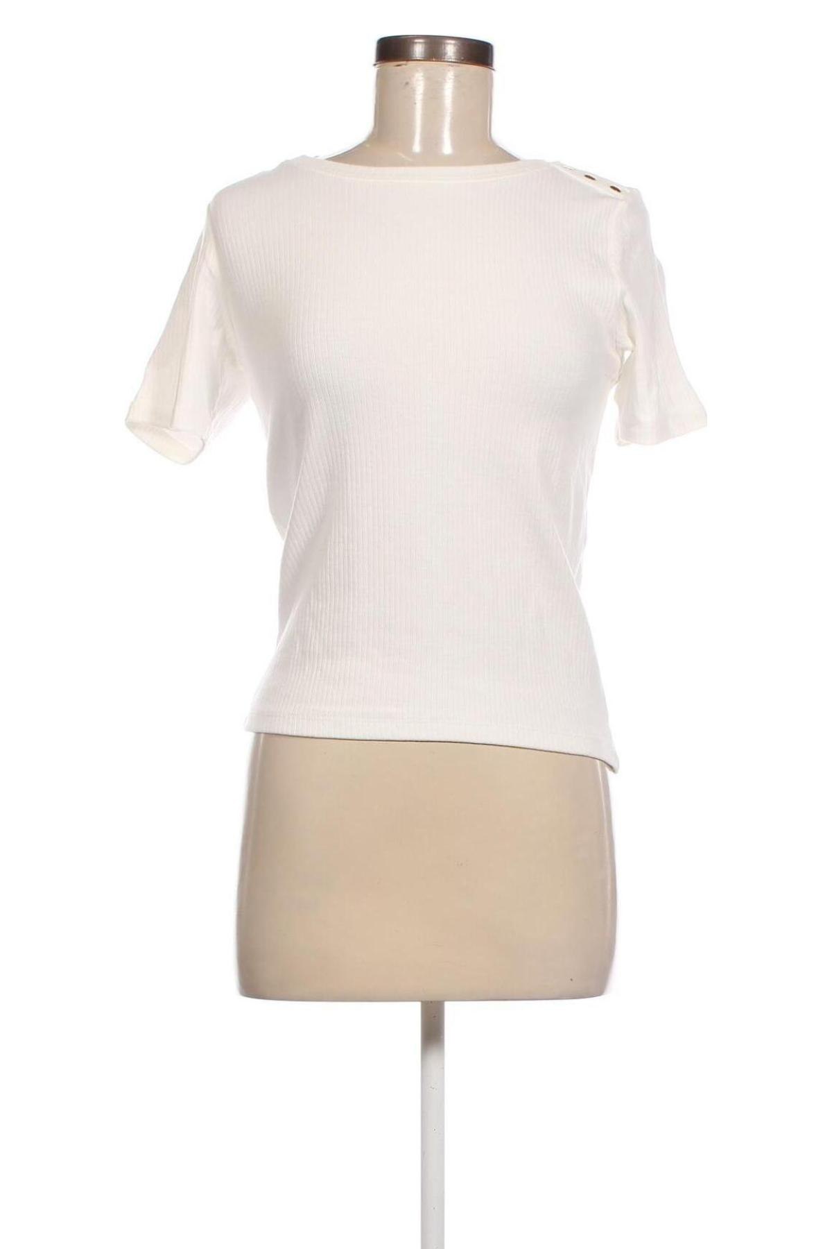 Damen Shirt Sinsay, Größe M, Farbe Weiß, Preis 13,61 €