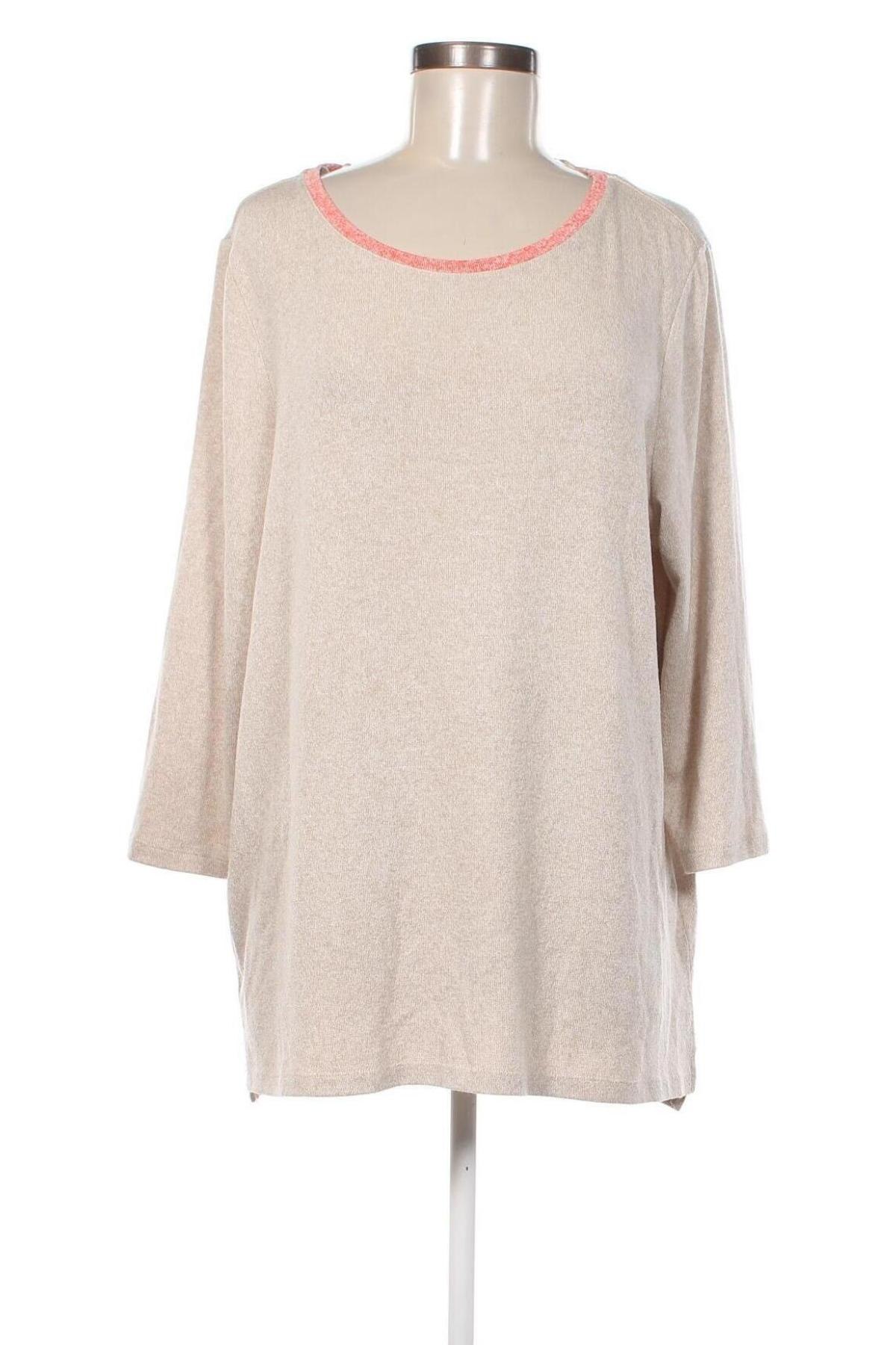 Дамска блуза Street One, Размер XL, Цвят Бежов, Цена 13,30 лв.