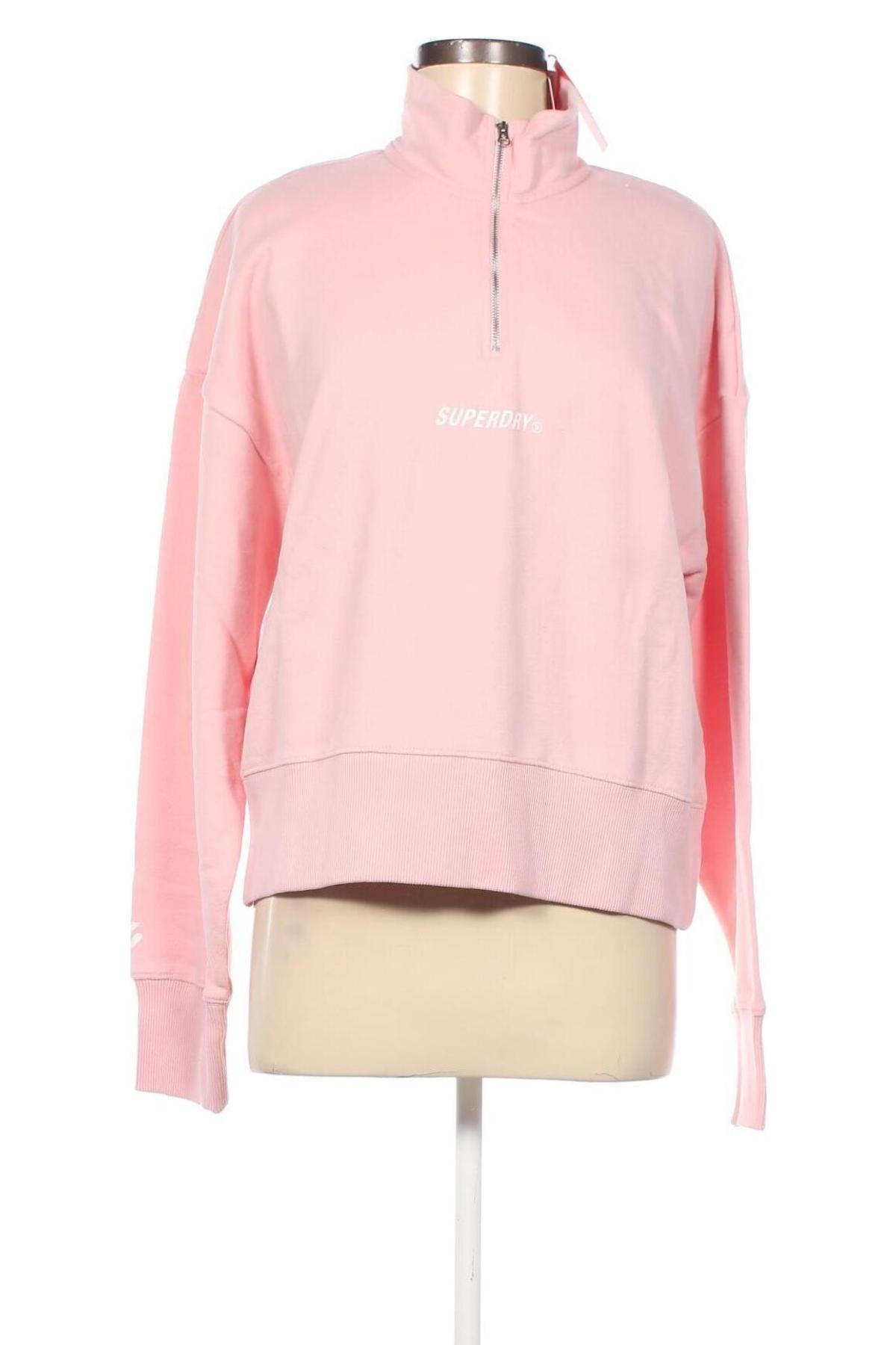 Дамска блуза Superdry, Размер L, Цвят Розов, Цена 28,00 лв.