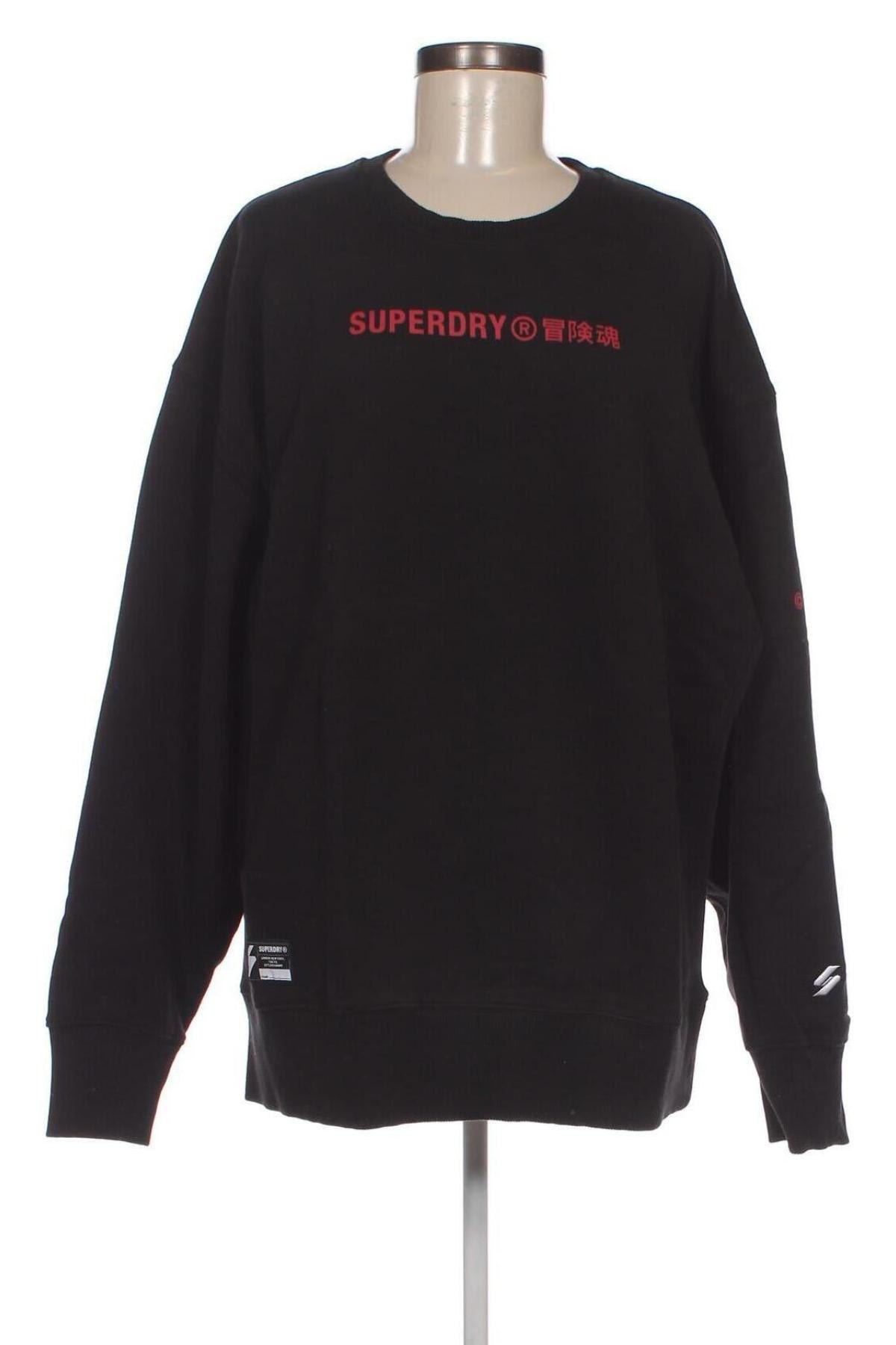 Дамска блуза Superdry, Размер M, Цвят Черен, Цена 14,00 лв.