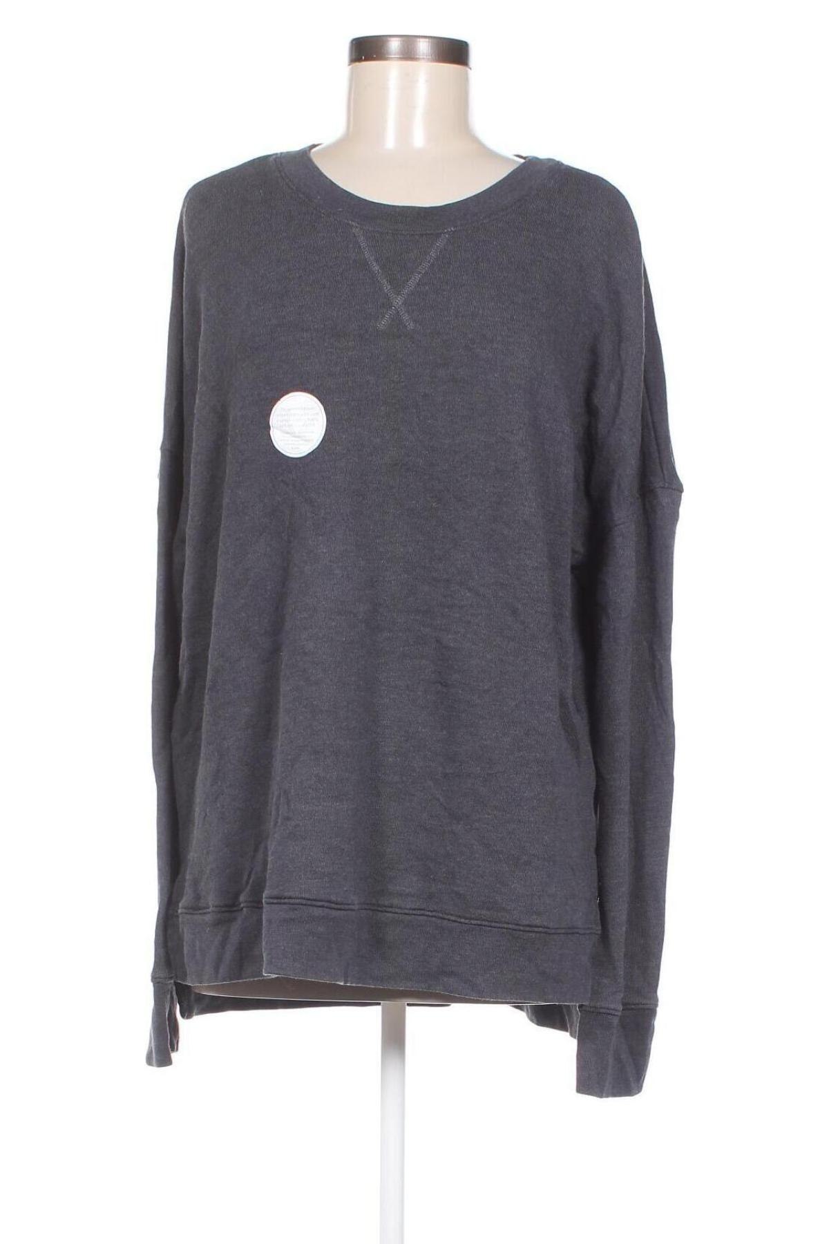 Γυναικεία μπλούζα Time and tru, Μέγεθος XL, Χρώμα Γκρί, Τιμή 4,70 €