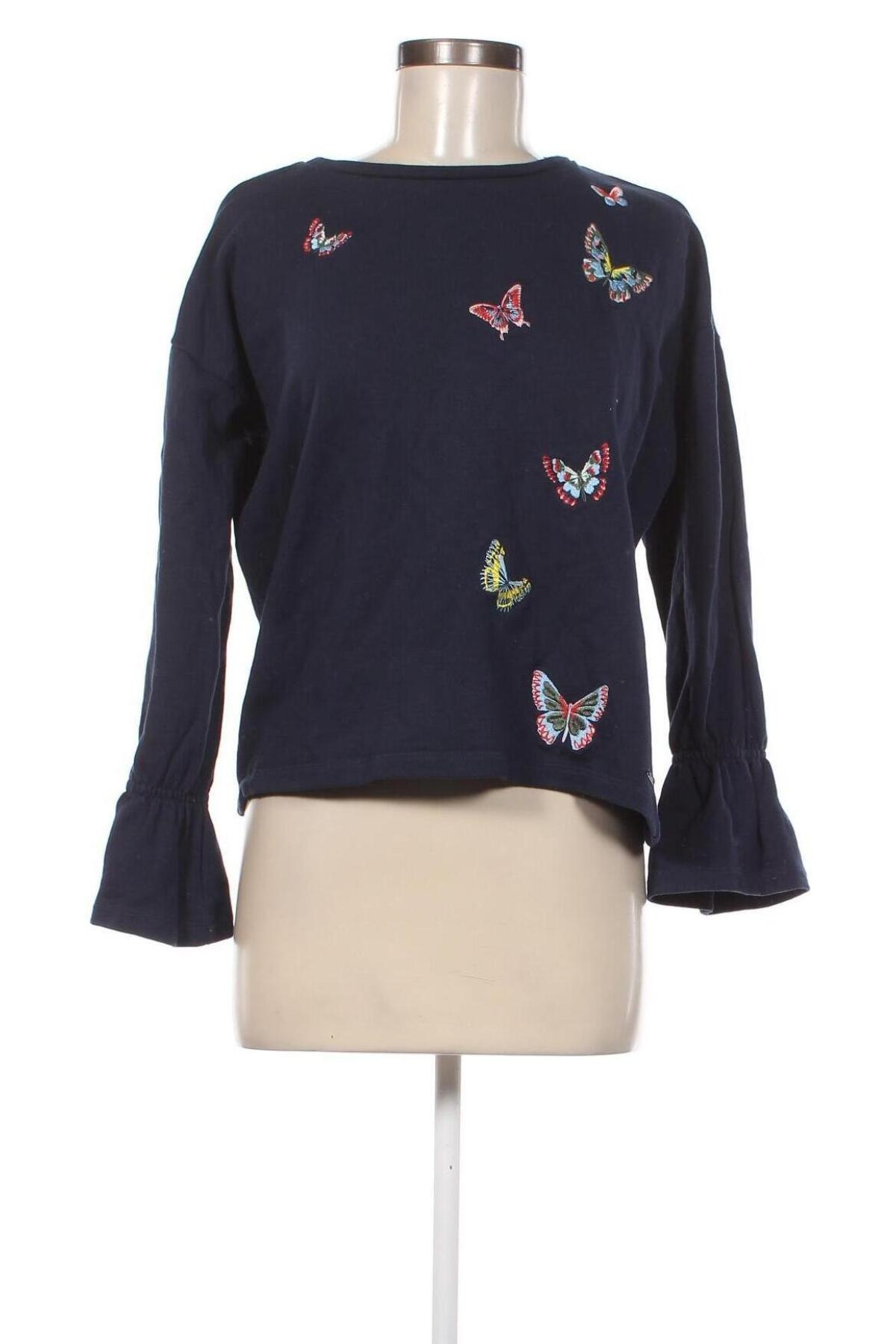 Γυναικεία μπλούζα Tom Tailor, Μέγεθος M, Χρώμα Μπλέ, Τιμή 8,67 €