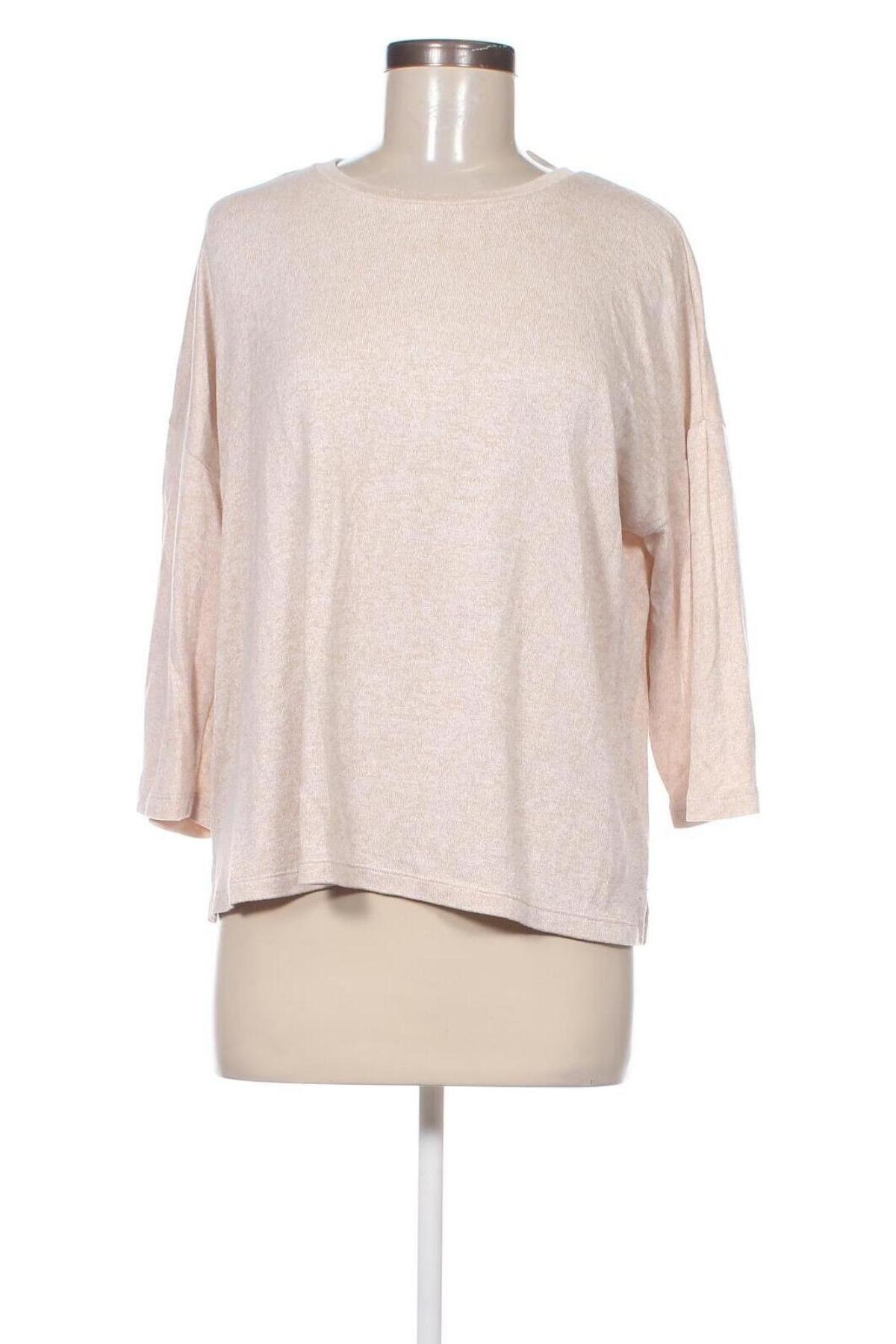 Γυναικεία μπλούζα Tom Tailor, Μέγεθος L, Χρώμα  Μπέζ, Τιμή 8,87 €