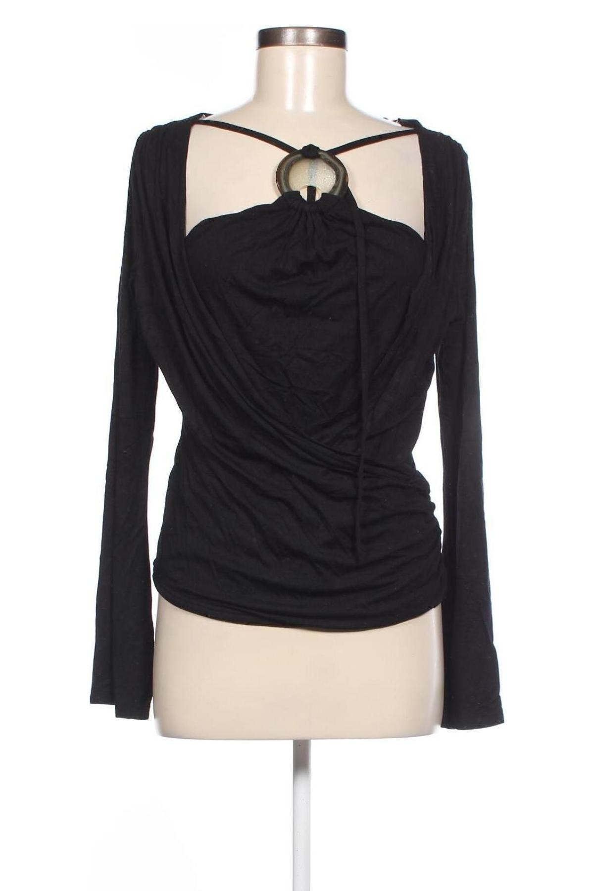 Дамска блуза Top Studio, Размер S, Цвят Черен, Цена 4,95 лв.
