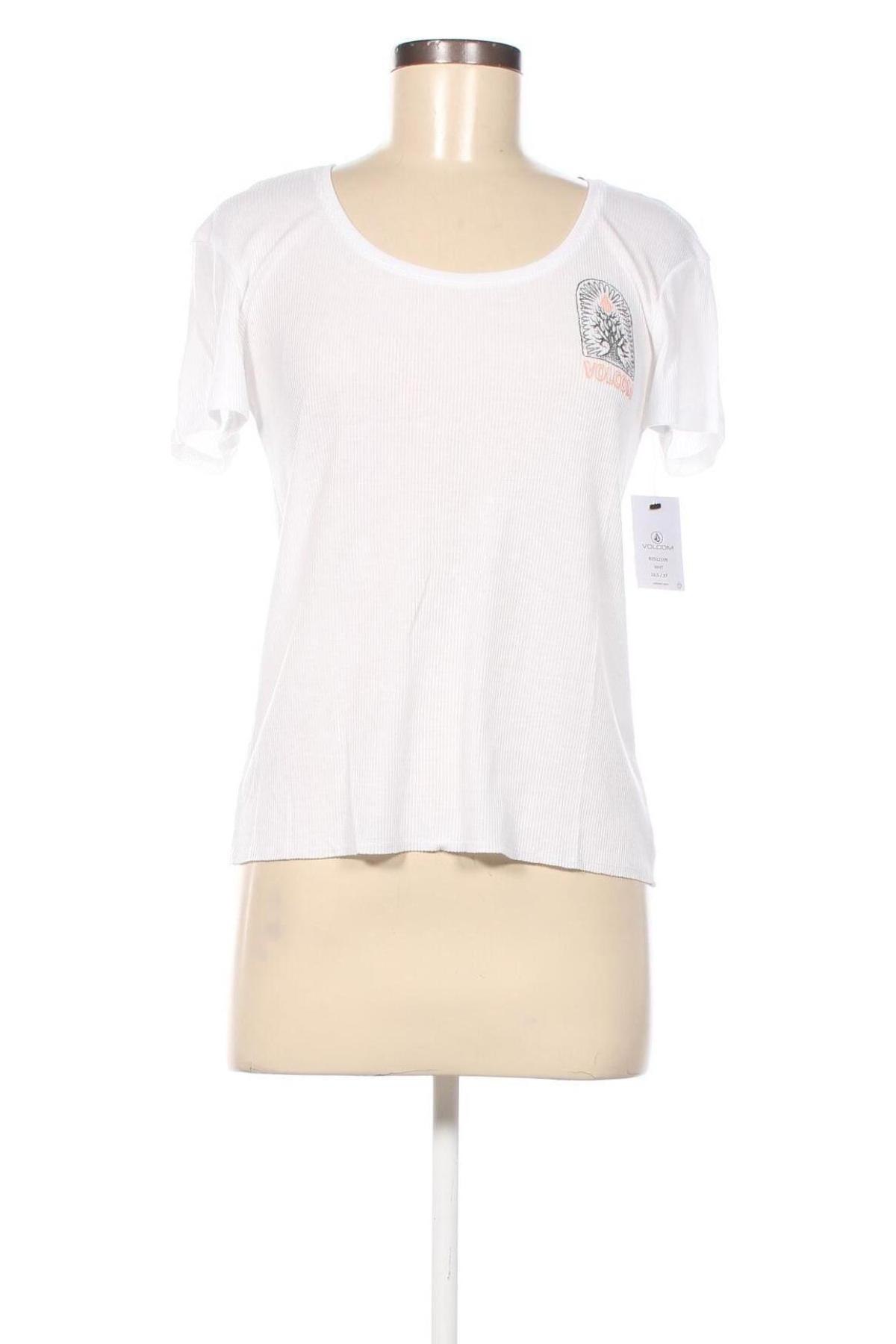 Γυναικεία μπλούζα Volcom, Μέγεθος S, Χρώμα Λευκό, Τιμή 55,67 €