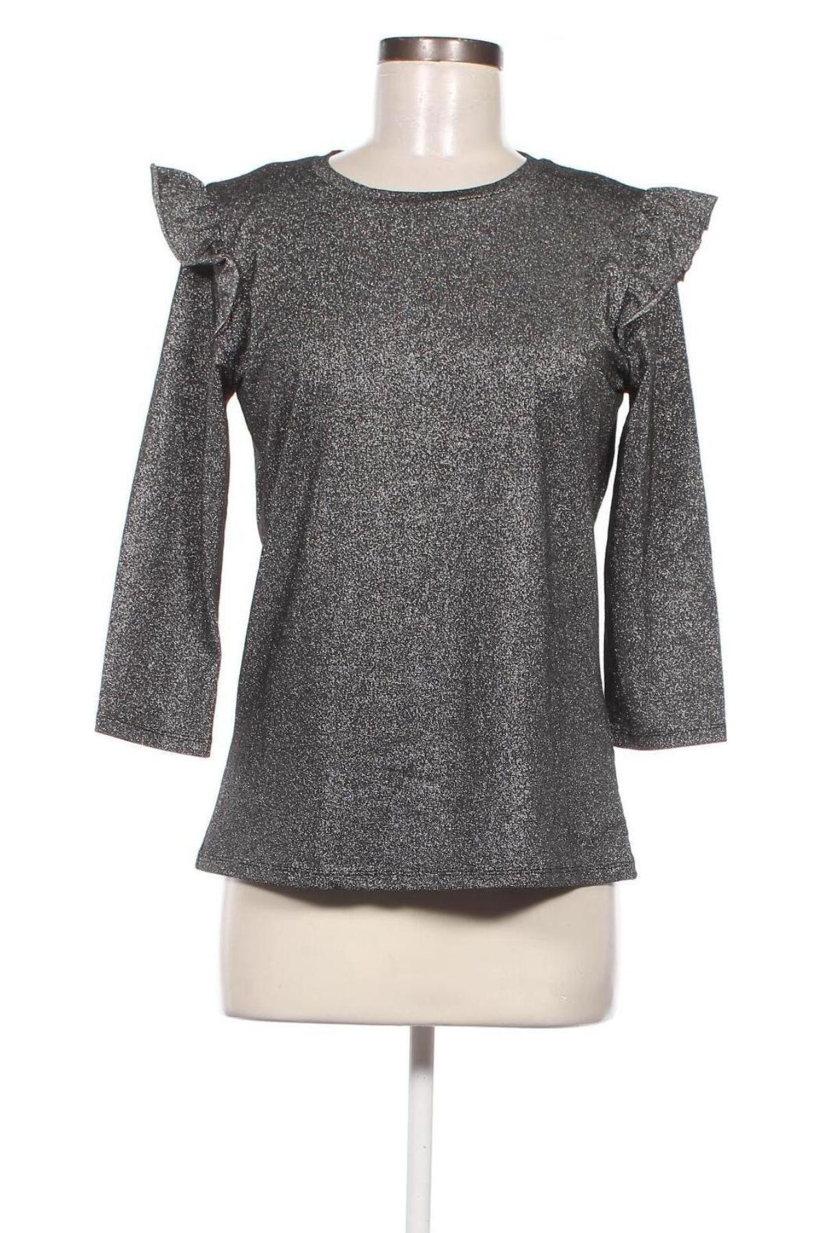 Damen Shirt Yessica, Größe M, Farbe Silber, Preis 2,64 €