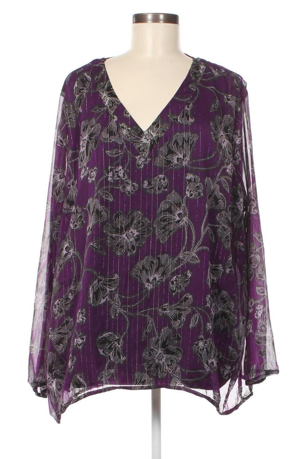 Damen Shirt Yessica, Größe 5XL, Farbe Mehrfarbig, Preis € 9,72