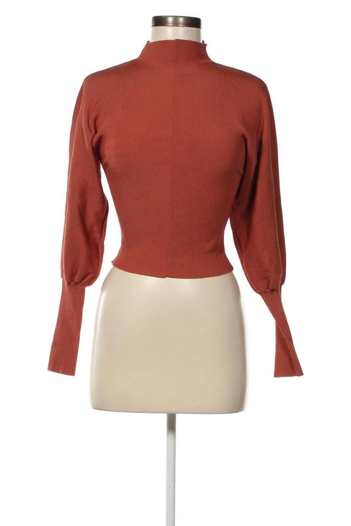 Γυναικεία μπλούζα Zara, Μέγεθος L, Χρώμα Καφέ, Τιμή 17,14 €