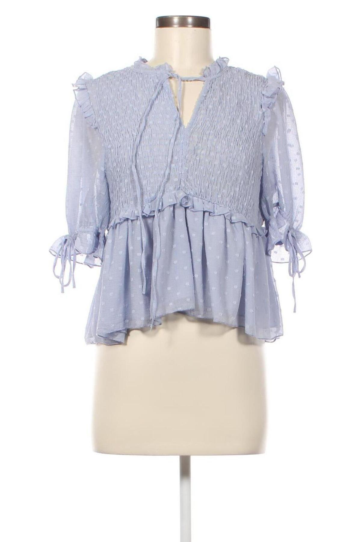 Damen Shirt Zara, Größe S, Farbe Blau, Preis 13,80 €