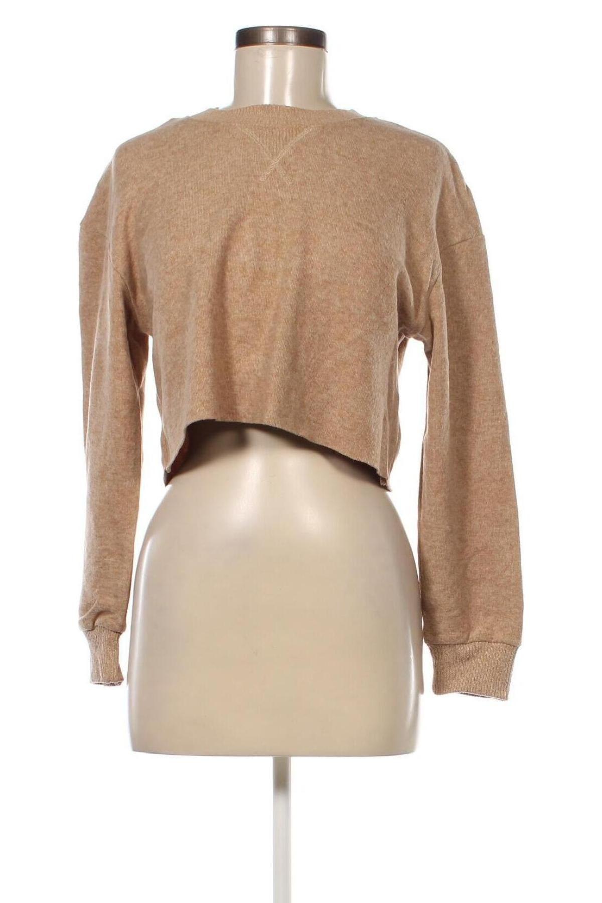 Γυναικεία μπλούζα Zara, Μέγεθος S, Χρώμα Καφέ, Τιμή 2,67 €