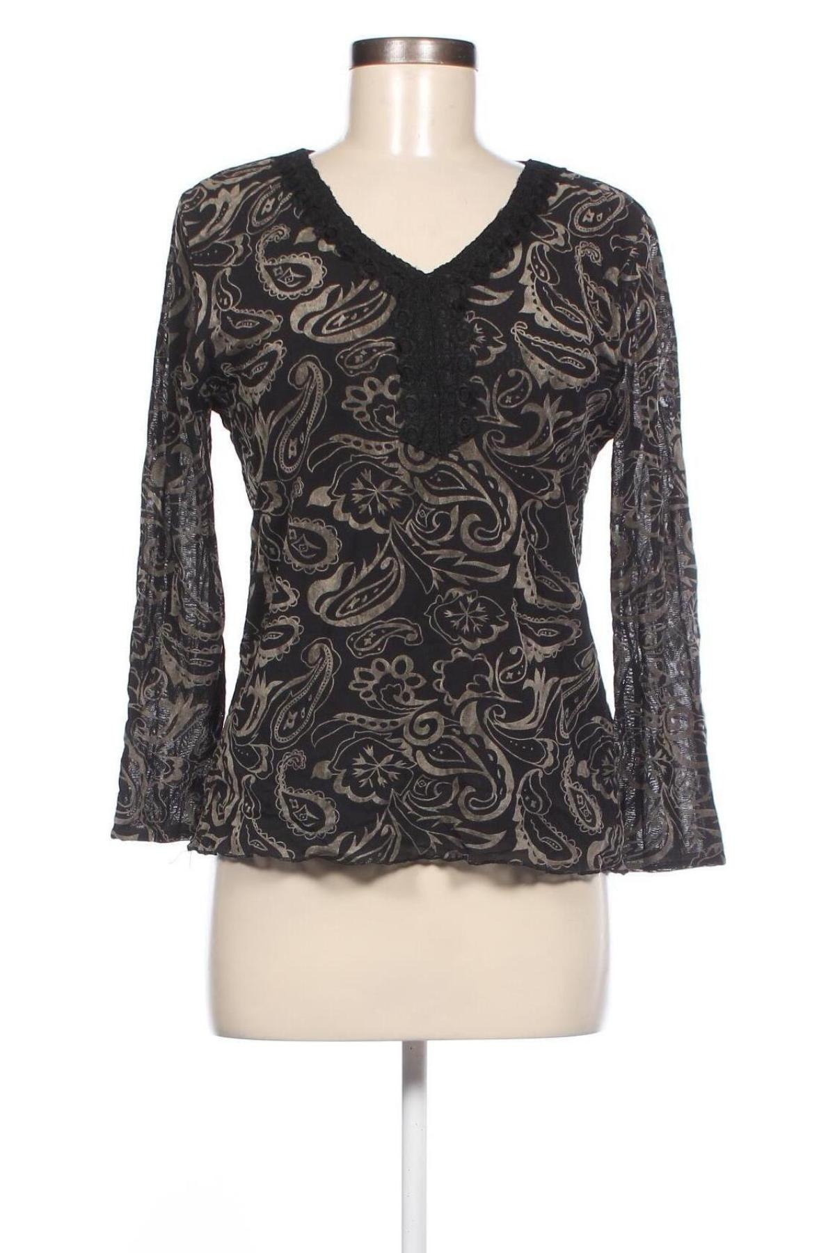Γυναικεία μπλούζα Ze-Ze, Μέγεθος L, Χρώμα Μαύρο, Τιμή 2,35 €