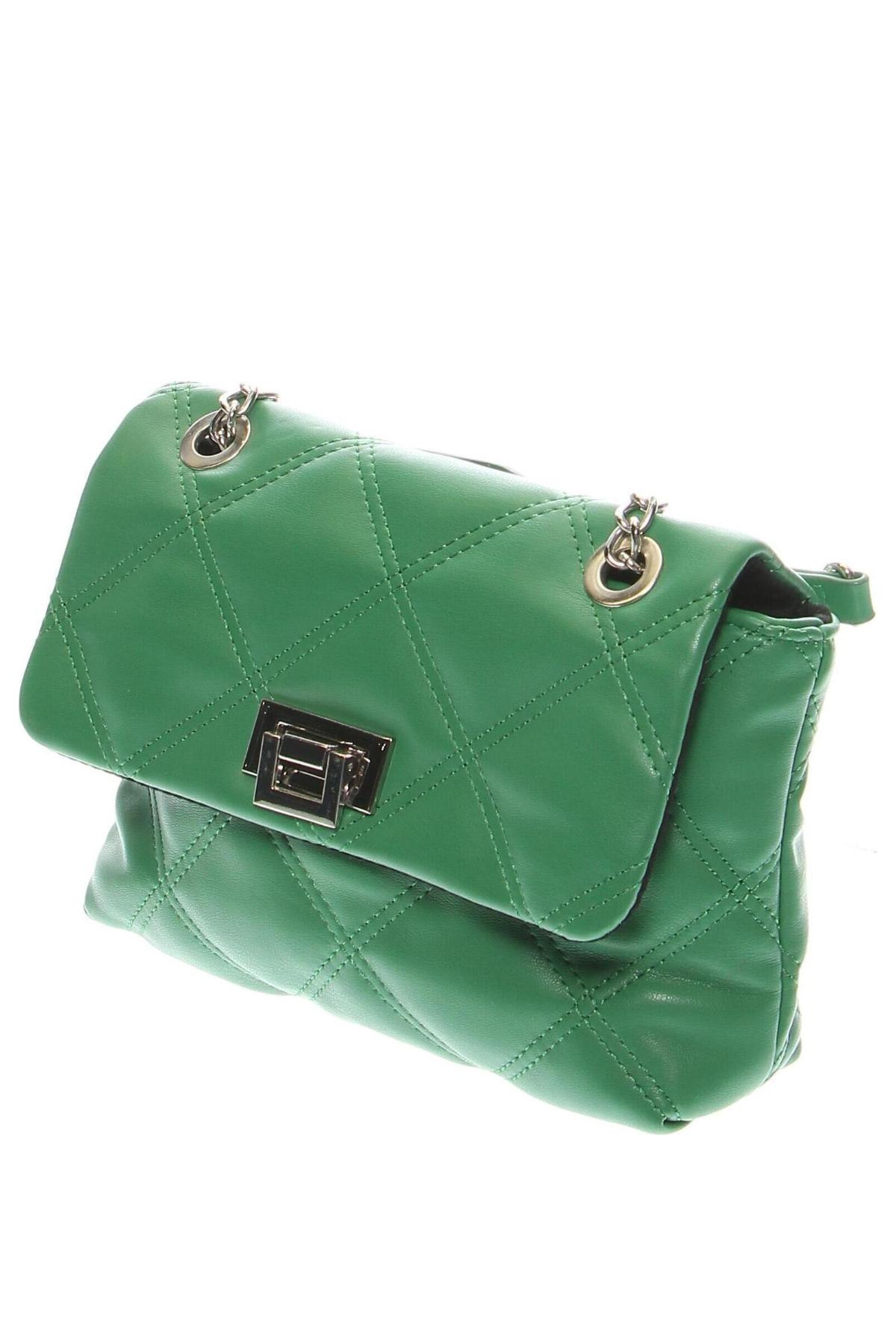 Γυναικεία τσάντα Stradivarius, Χρώμα Πράσινο, Τιμή 10,00 €