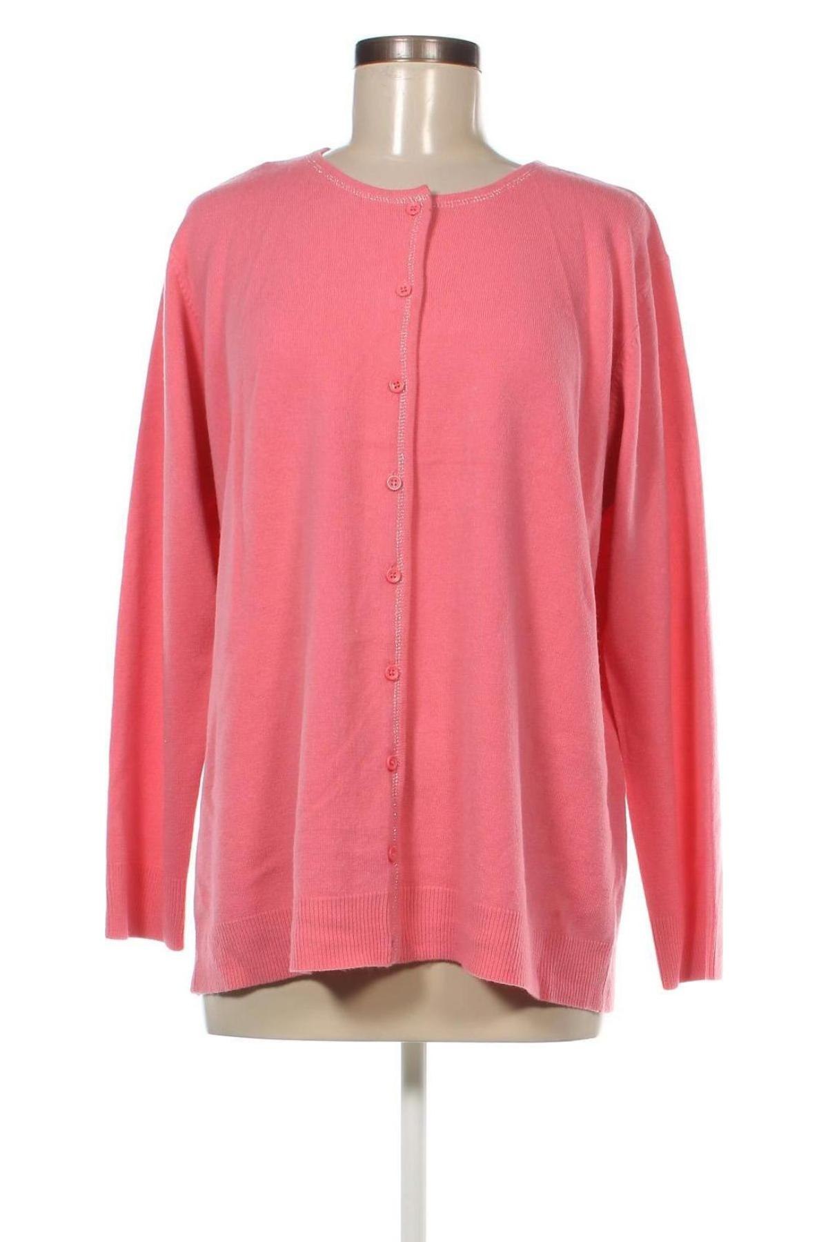Γυναικεία ζακέτα CASHMASOFT, Μέγεθος XXL, Χρώμα Ρόζ , Τιμή 8,88 €