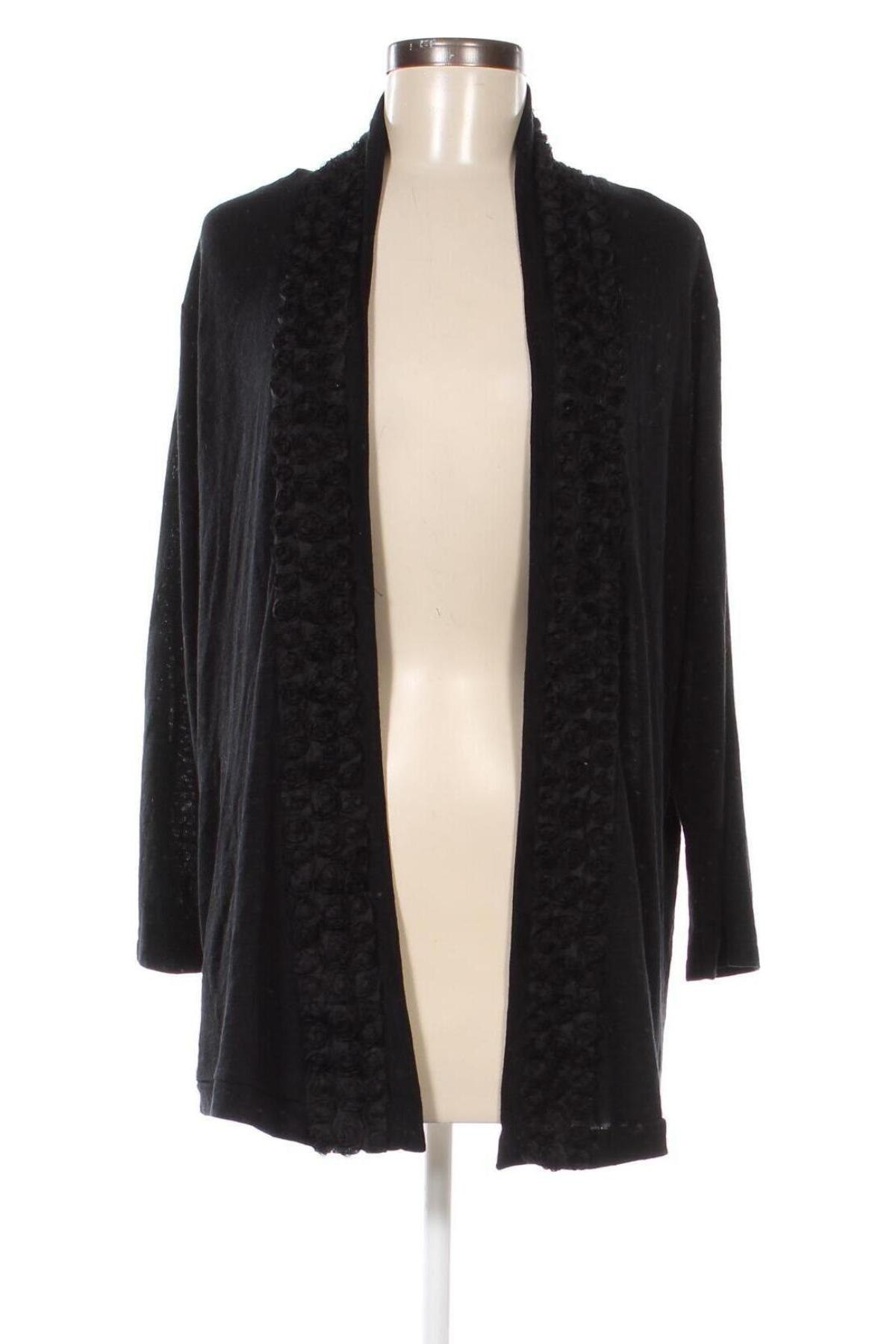 Cardigan de damă Forever Fashion, Mărime XL, Culoare Negru, Preț 31,48 Lei