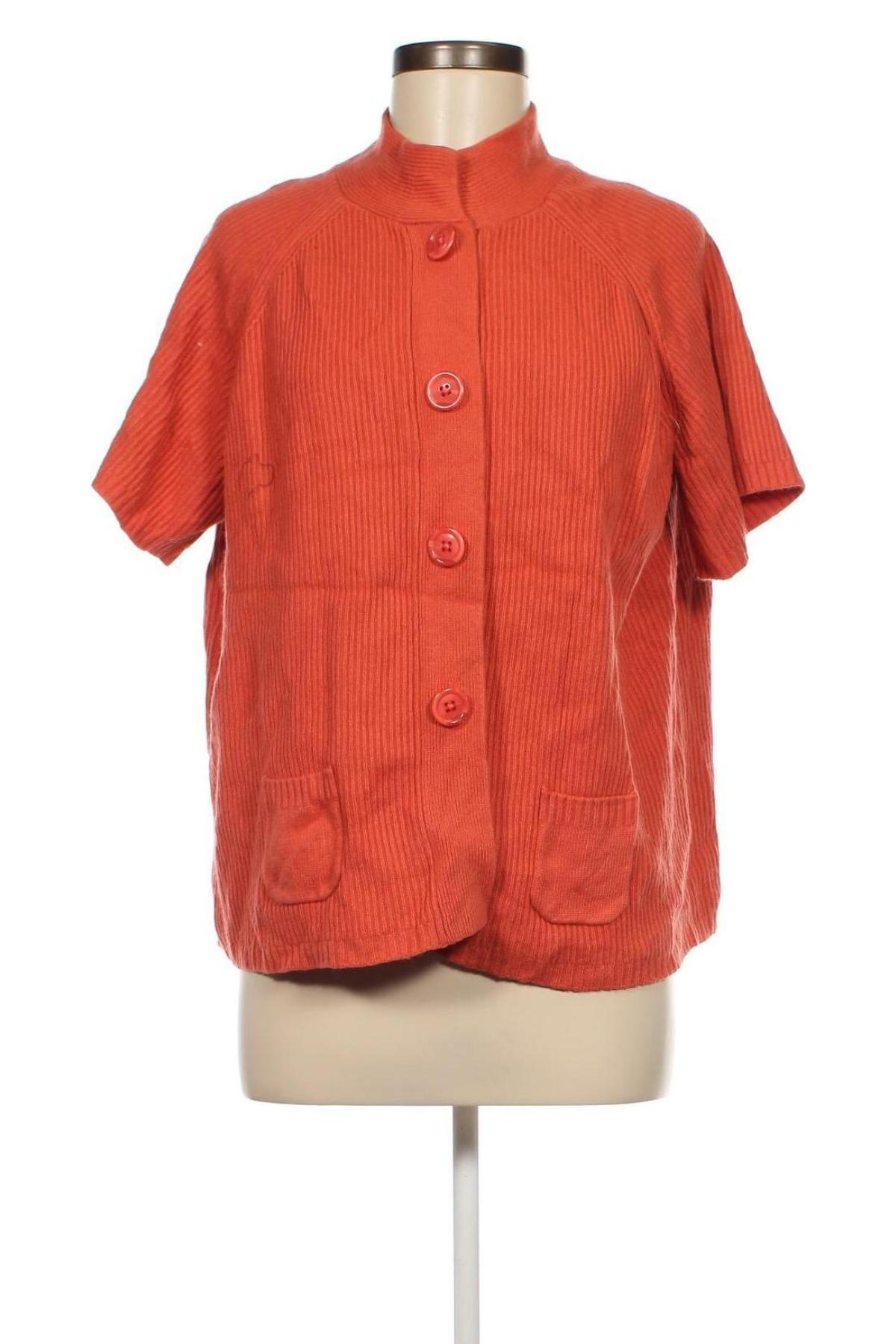 Damen Strickjacke Gerry Weber, Größe XXL, Farbe Orange, Preis € 14,49