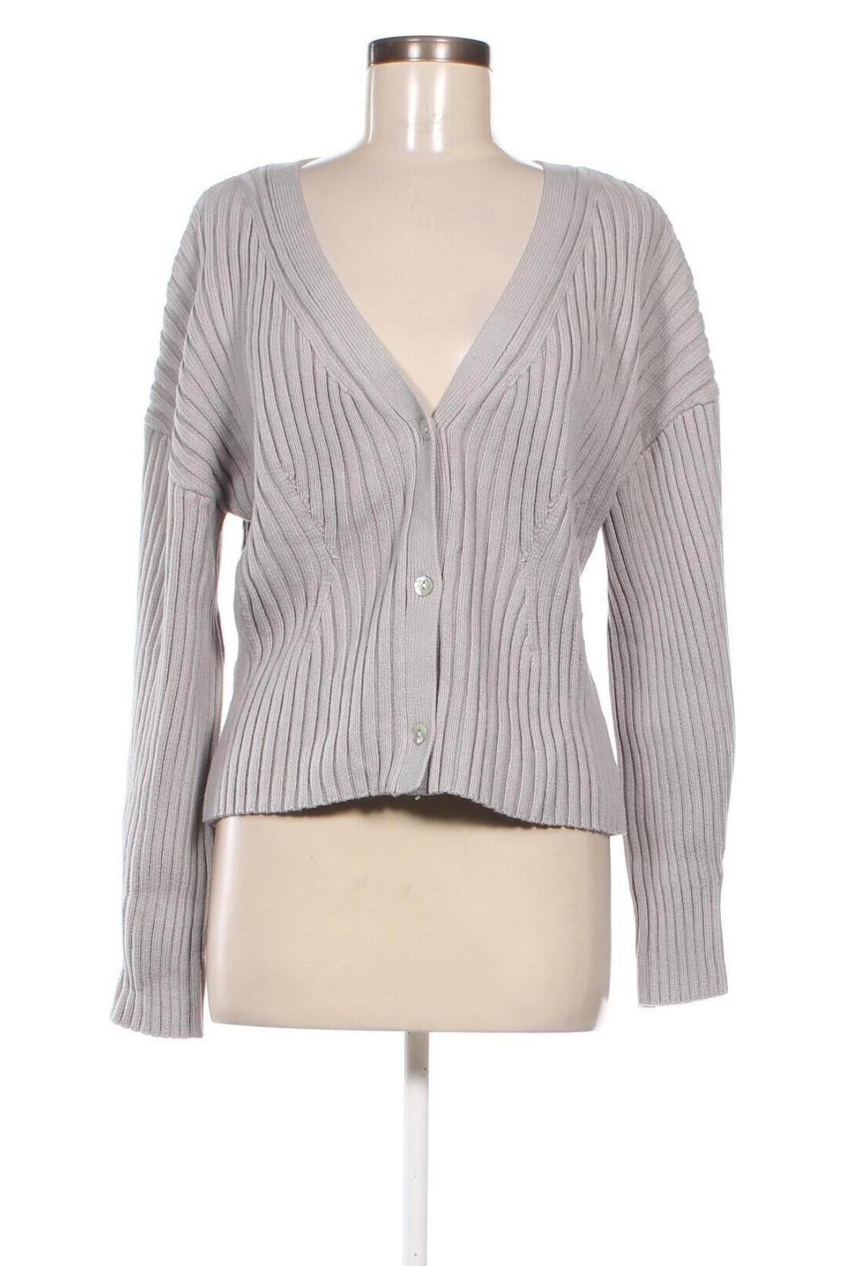 Damen Strickjacke H&M, Größe XL, Farbe Grau, Preis 4,64 €