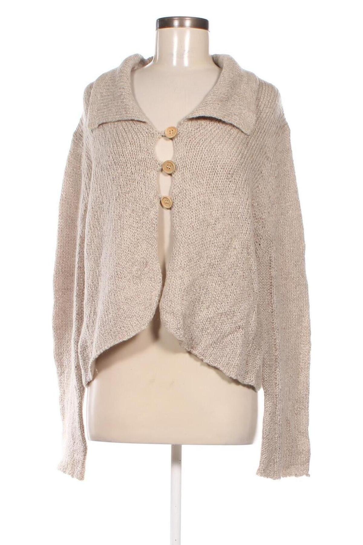 Damen Strickjacke Jackie, Größe XXL, Farbe Beige, Preis 6,66 €