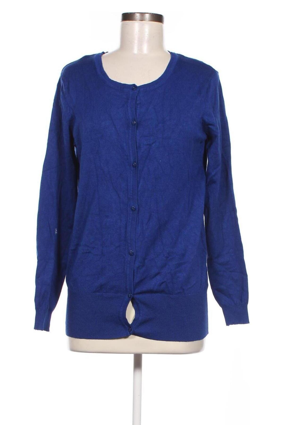 Damen Strickjacke Janina, Größe XL, Farbe Blau, Preis € 4,44