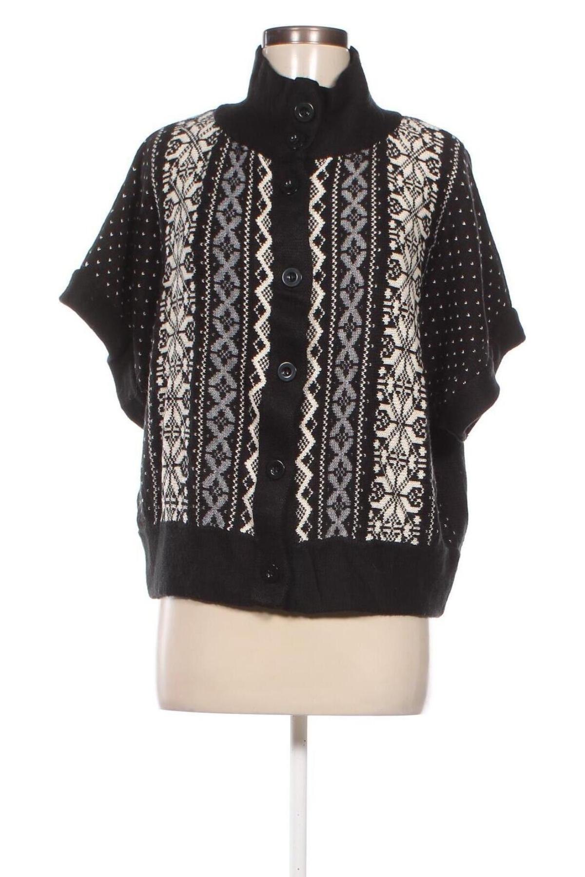 Cardigan de damă KappAhl, Mărime L, Culoare Negru, Preț 16,78 Lei