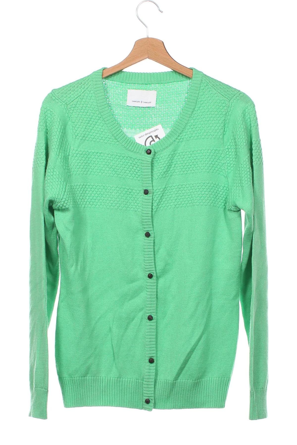Damen Strickjacke Samsoe & Samsoe, Größe XL, Farbe Grün, Preis € 15,10