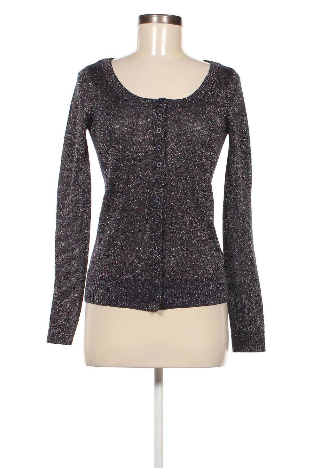 Cardigan de damă mbyM, Mărime M, Culoare Albastru, Preț 30,59 Lei