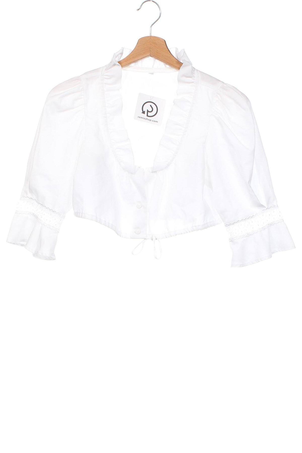 Дамска риза, Размер XS, Цвят Бял, Цена 30,21 лв.