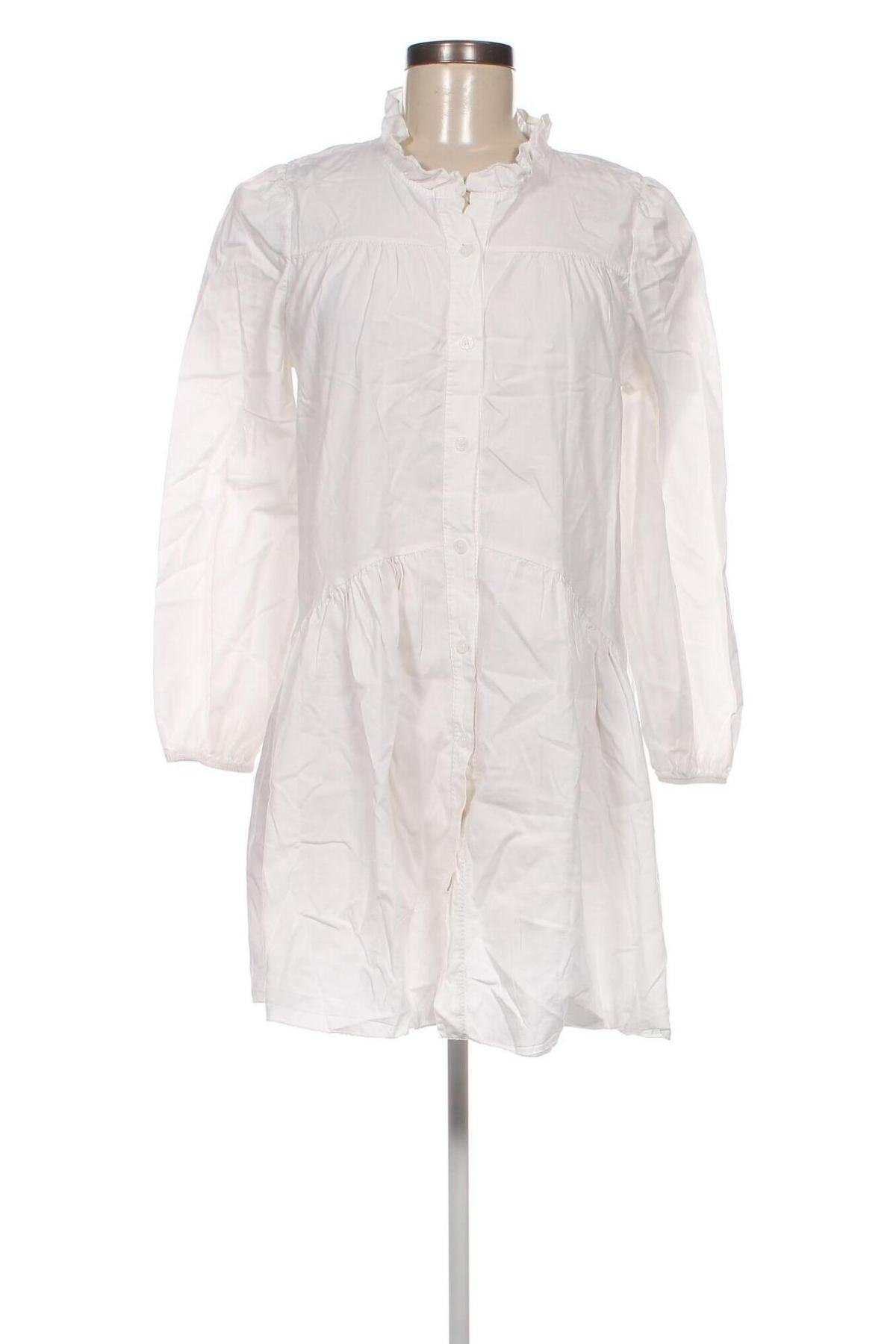 Γυναικείο πουκάμισο Boohoo, Μέγεθος L, Χρώμα Λευκό, Τιμή 6,18 €