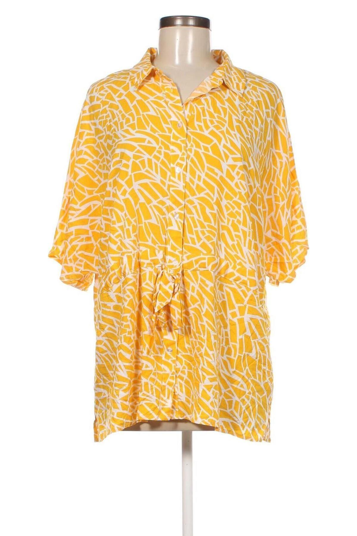 Γυναικείο πουκάμισο Cellbes, Μέγεθος XL, Χρώμα Κίτρινο, Τιμή 15,62 €