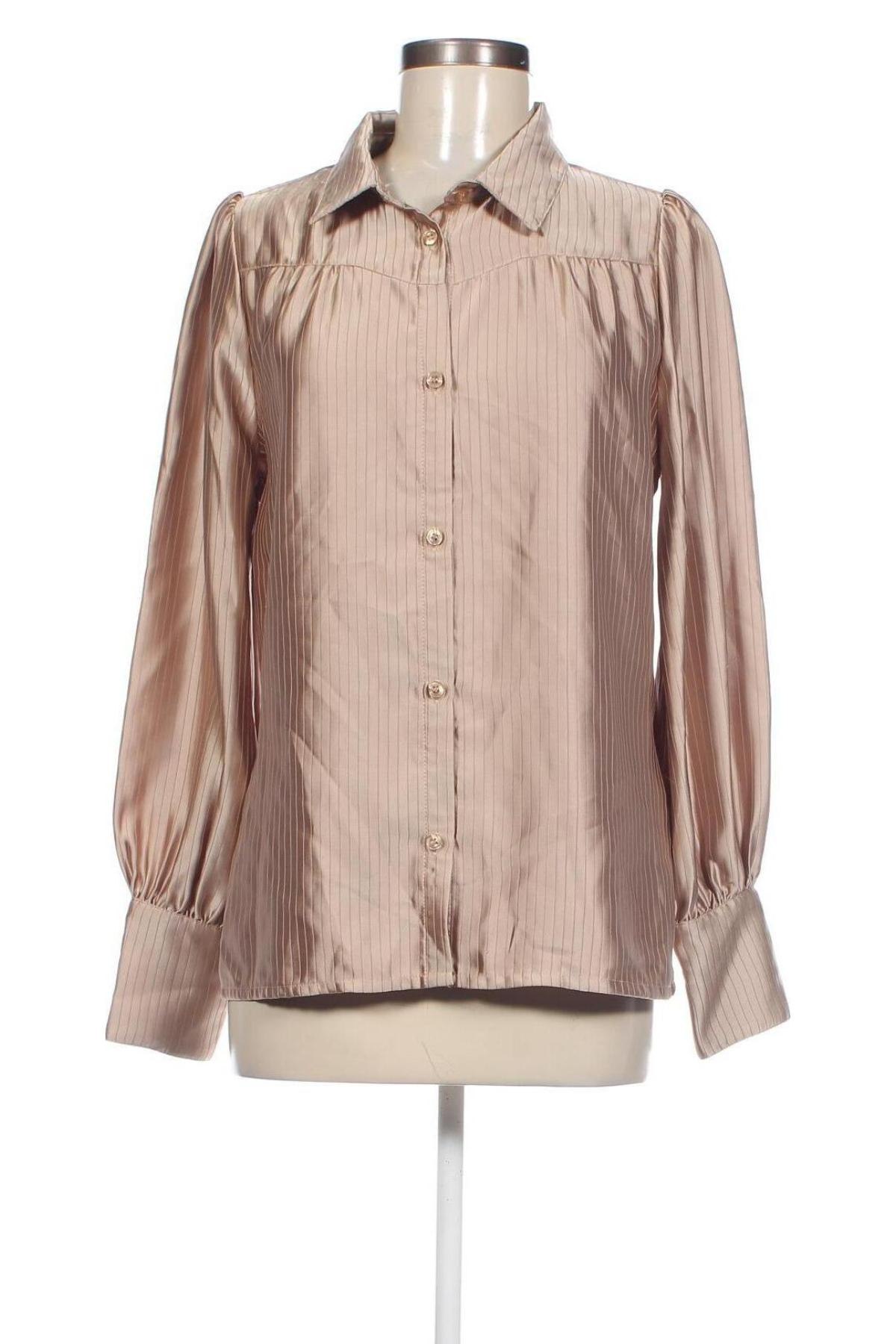 Γυναικείο πουκάμισο Culture, Μέγεθος L, Χρώμα  Μπέζ, Τιμή 8,70 €