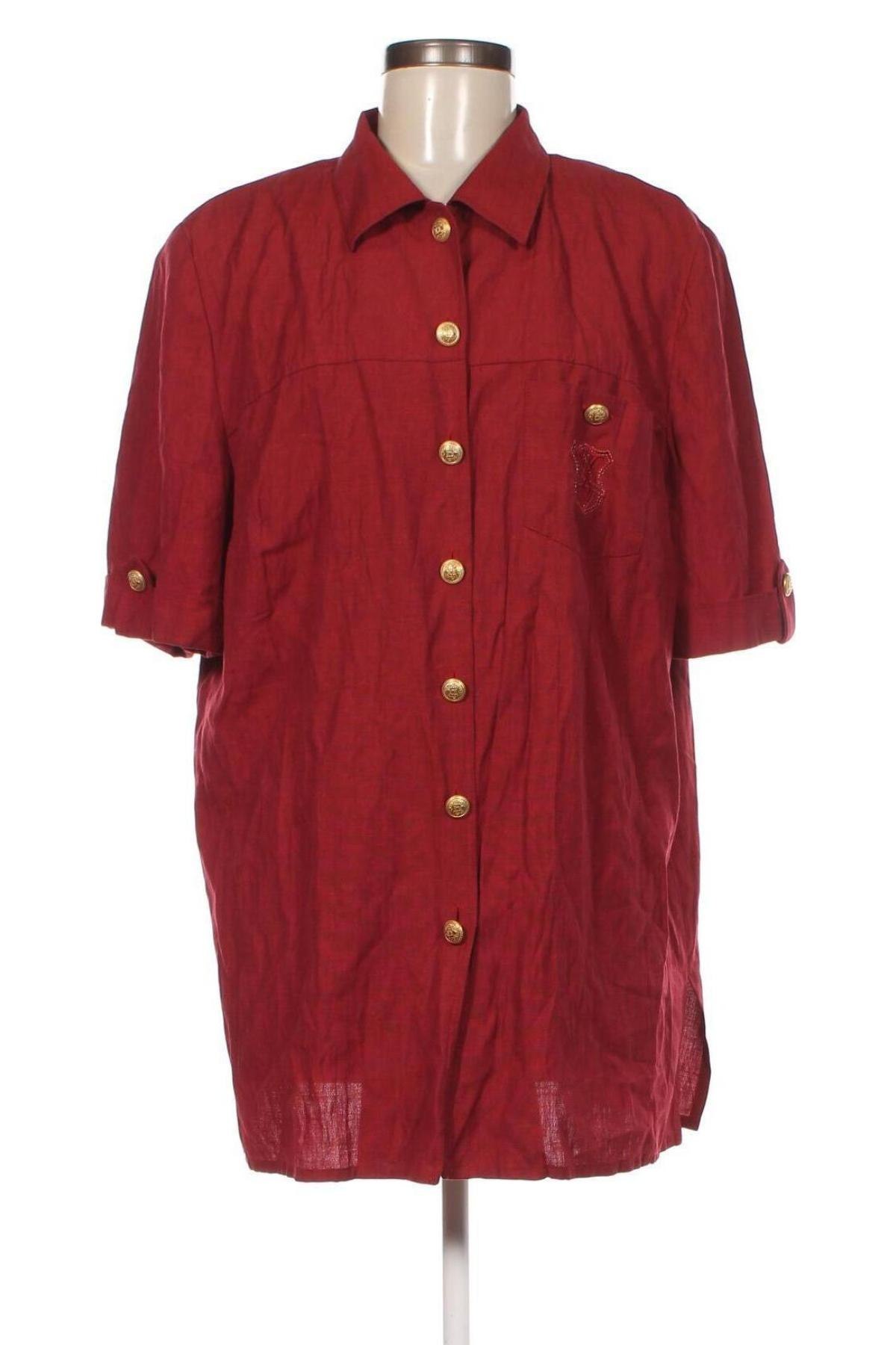 Damenbluse Frankenwalder, Größe XL, Farbe Rot, Preis € 5,77